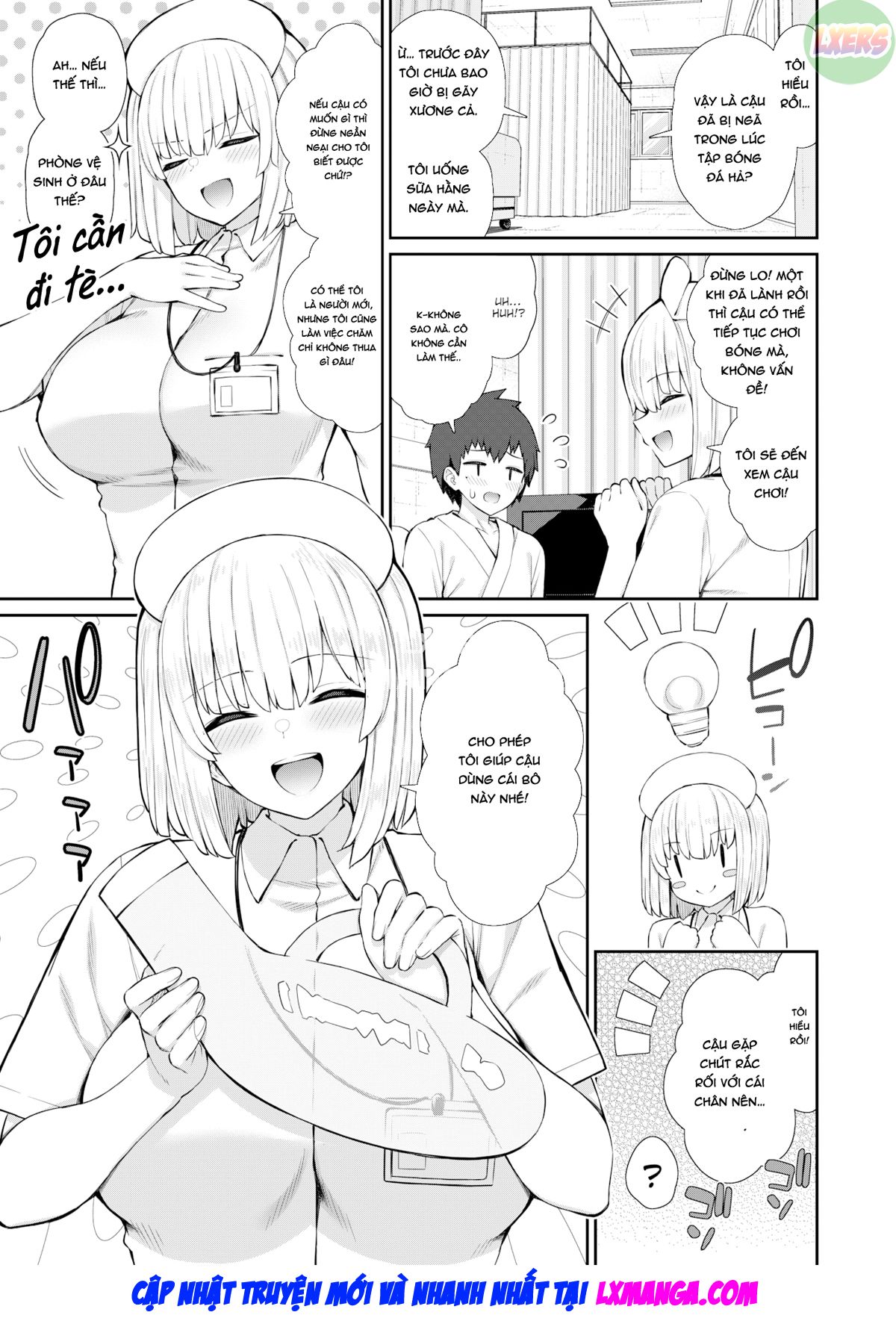 Đọc truyện hentai Trải nghiệm đầu tiên của một Y tá mới vào nghề (Trinh nữ) - Oneshot