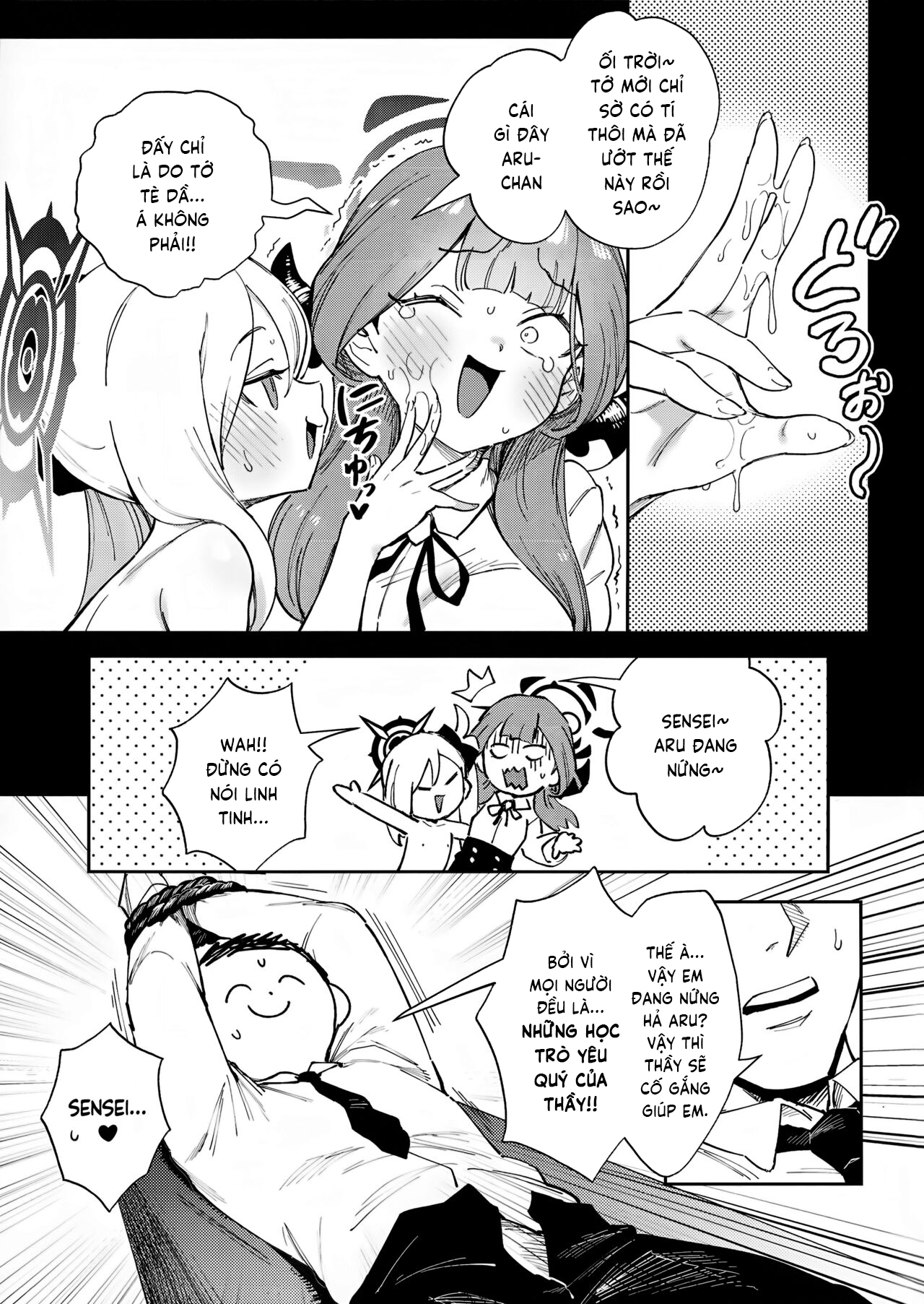 Đọc truyện hentai Mối quan hệ giữa Sensei và học trò luôn dễ dãi như vậy sao!? - Oneshot