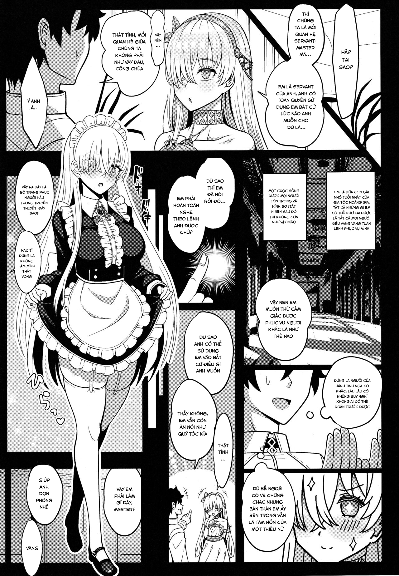 Đọc truyện hentai Suy luận-sama và số phận quả trứng G - Oneshot