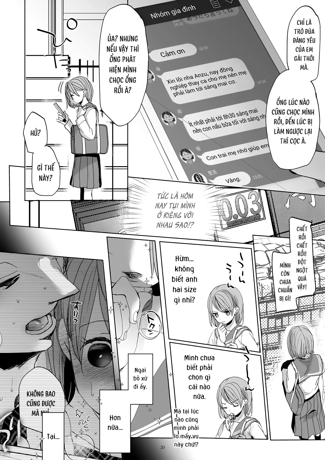 Đọc truyện hentai Cuộc sống thường ngày của tôi và anh trai 5 - Chap 4