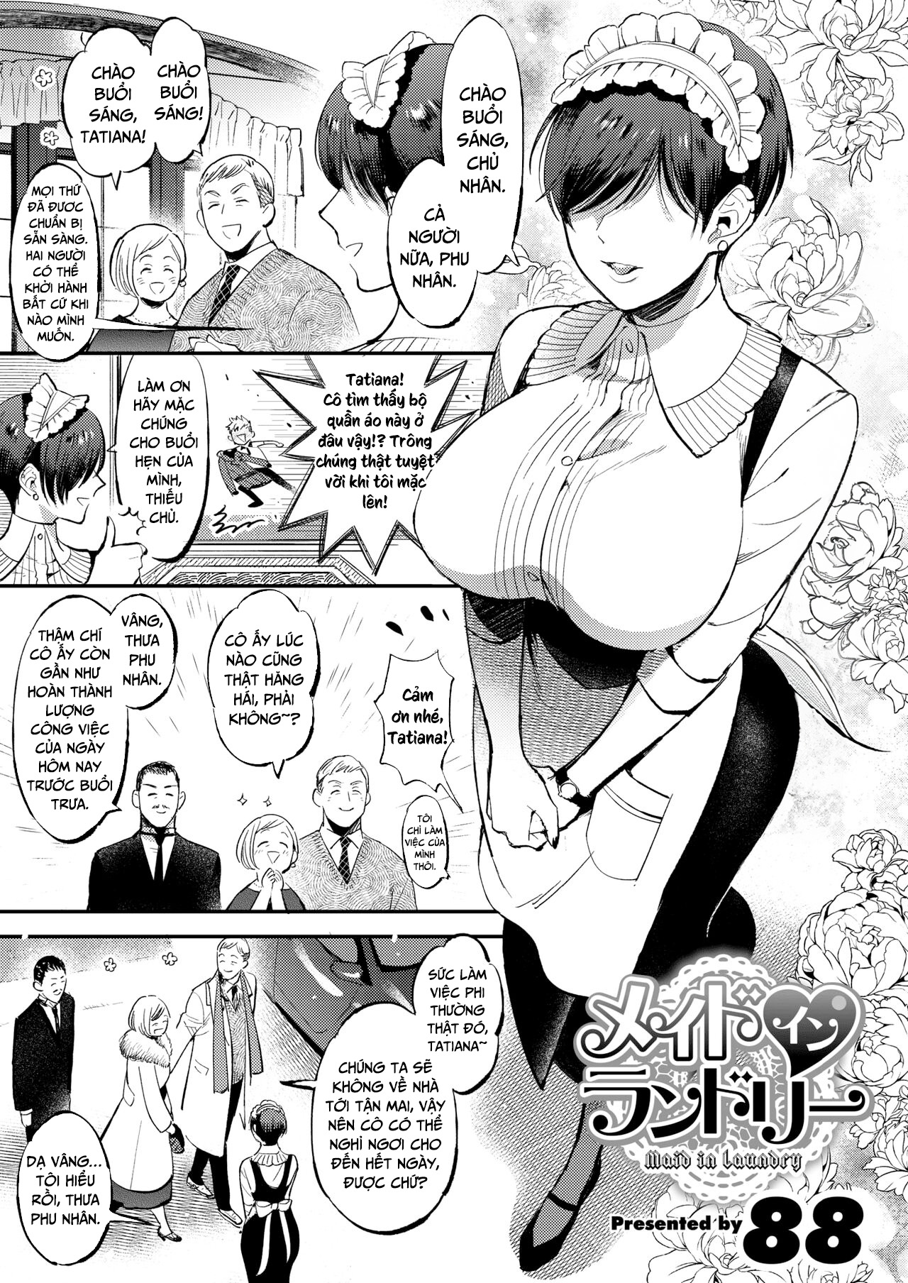 Đọc truyện hentai Người giúp việc giặt giũ - Oneshot