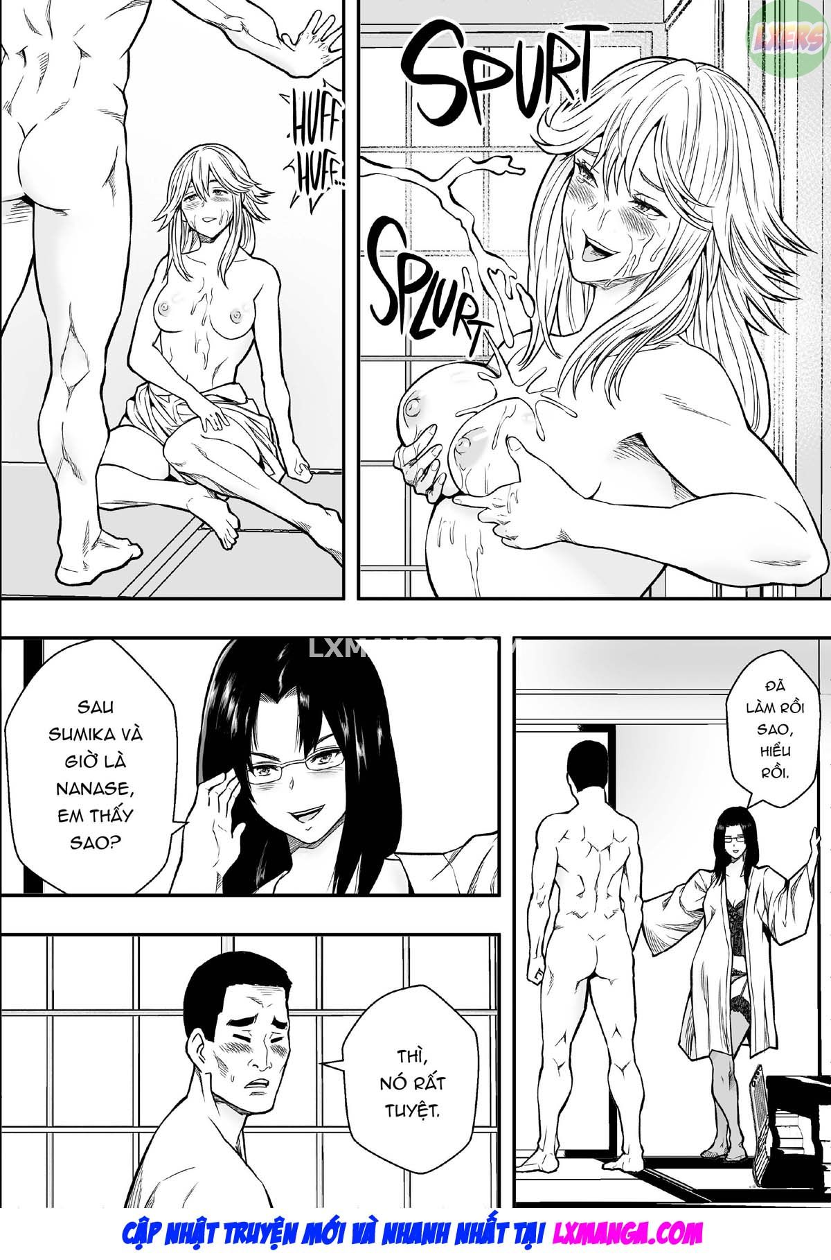 Đọc truyện hentai Chuyến du lịch suối nước nóng và những người phụ nữ có chồng vô song - Oneshot