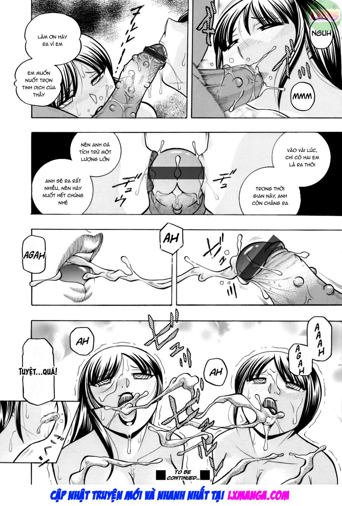 Đọc truyện hentai Nữ giáo viên dâm đãng và em học sinh may mắn Chap 6