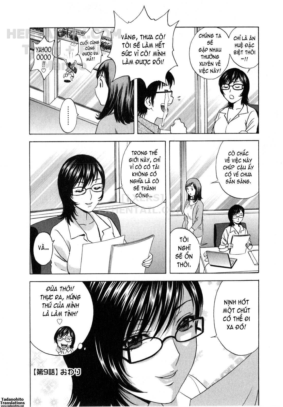 Đọc truyện hentai Life With Married Women Just Like A Manga - Chap 9