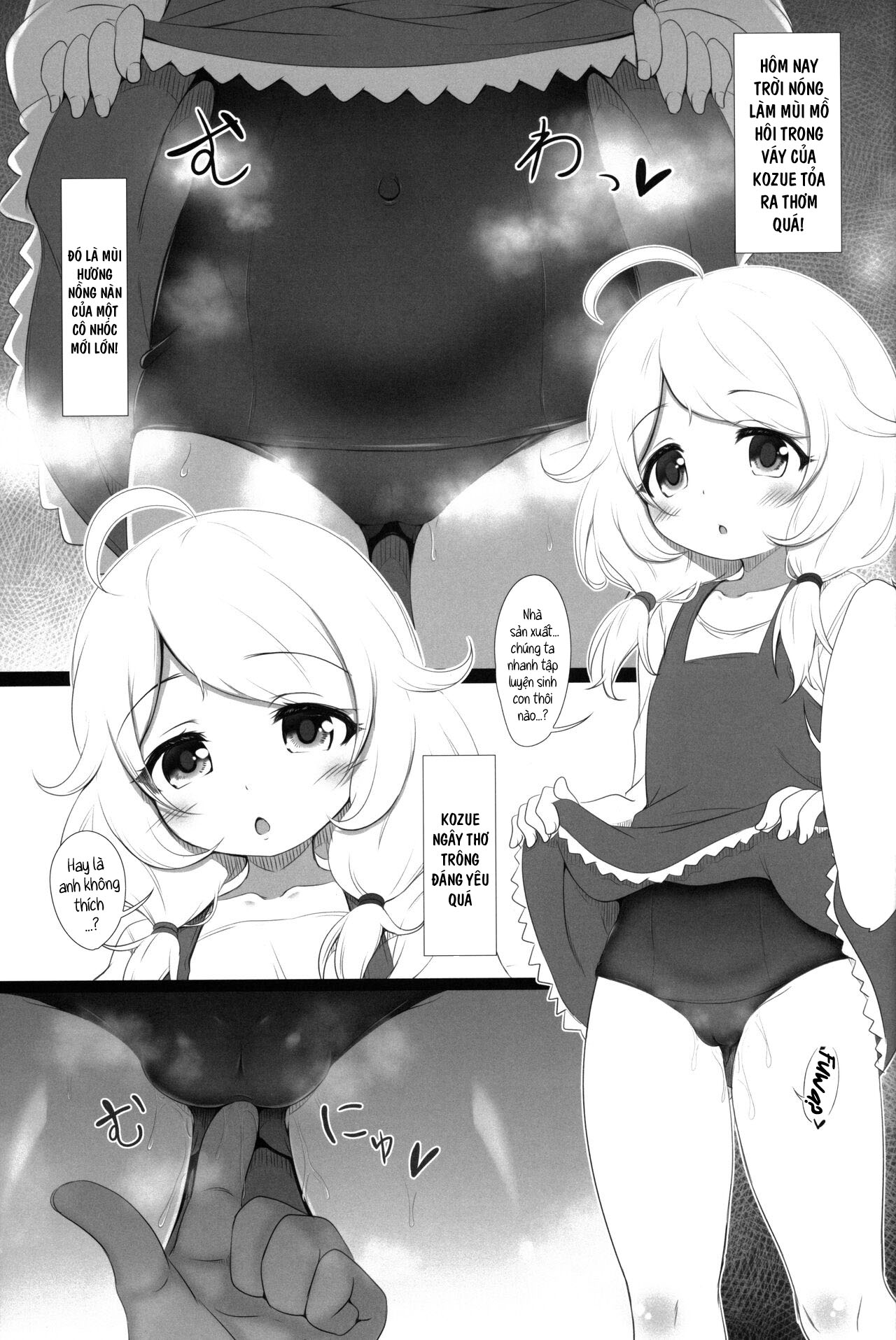 Đọc truyện hentai Áo tắm học thôi miên Kozuecchi - Oneshot nứng