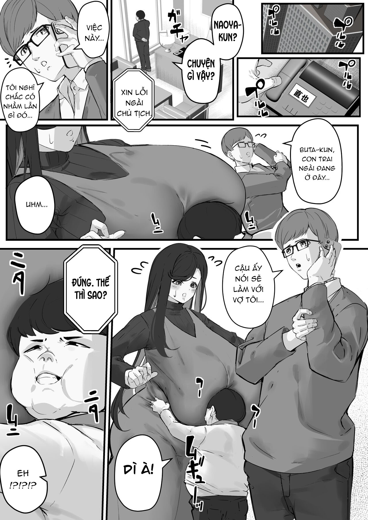 Đọc truyện hentai Vợ tôi làm cái bồn chứa tinh cho thằng ranh con dâm tặc - Oneshot