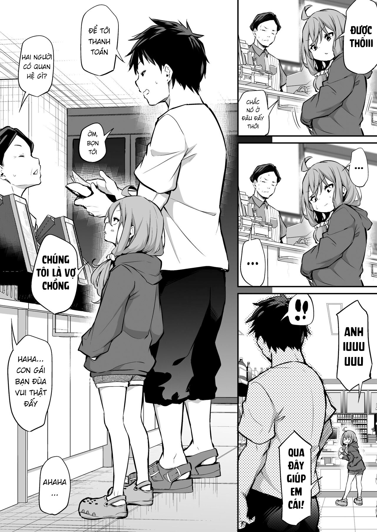 Đọc truyện hentai Cặp đôi chênh lệch chiều cao cực lớn - Chap 1