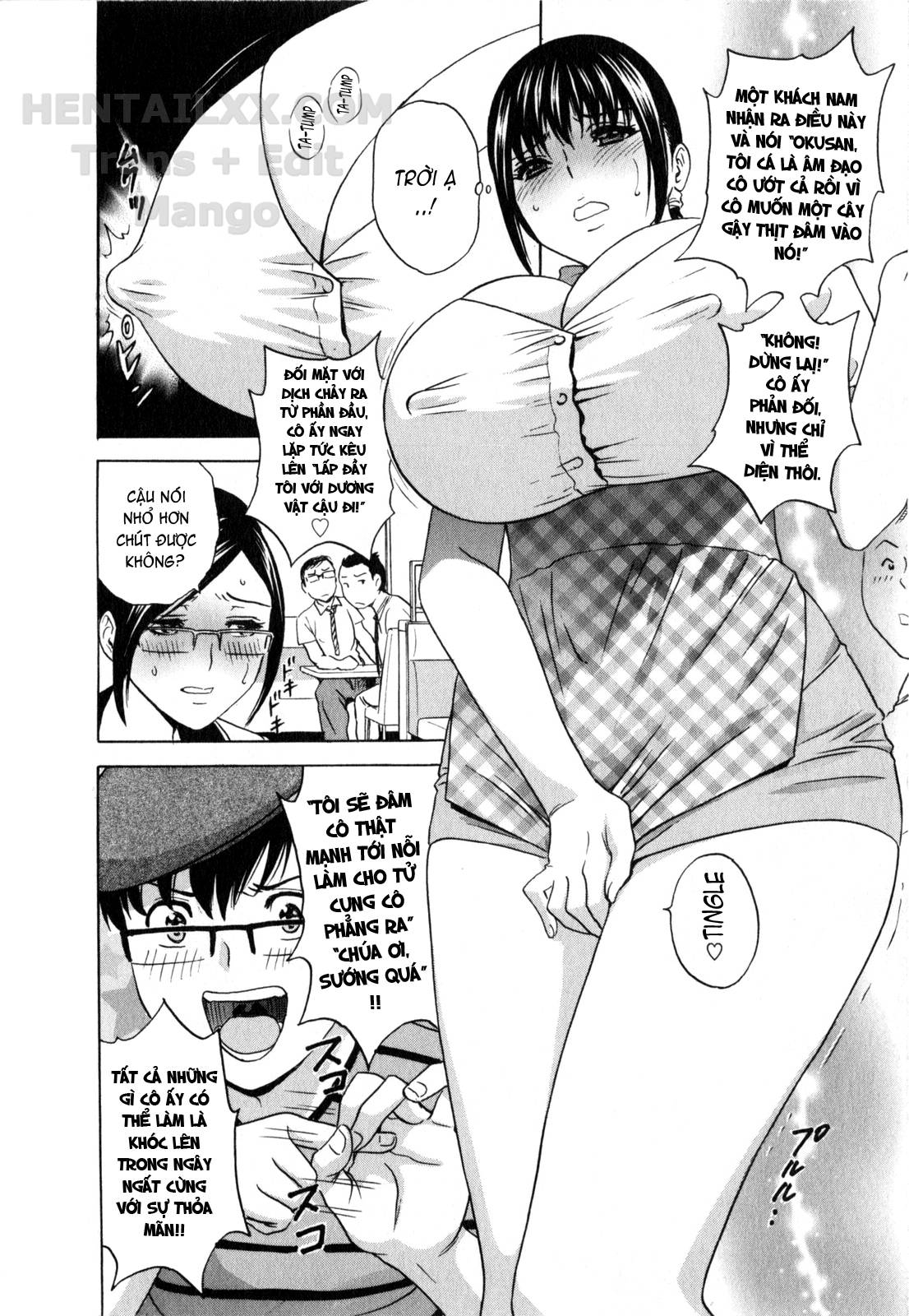 Đọc truyện hentai Life With Married Women Just Like A Manga - Chap 16