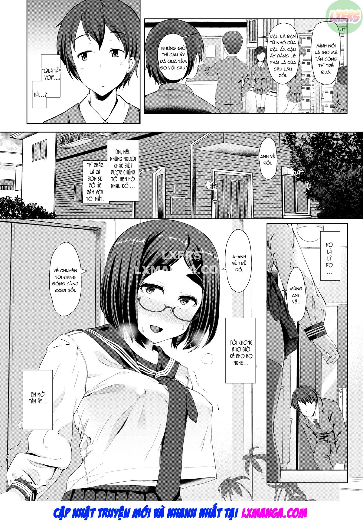 Đọc truyện hentai Bạn gái thẳng của tôi đạt điểm D vào cuối tuần - Oneshot