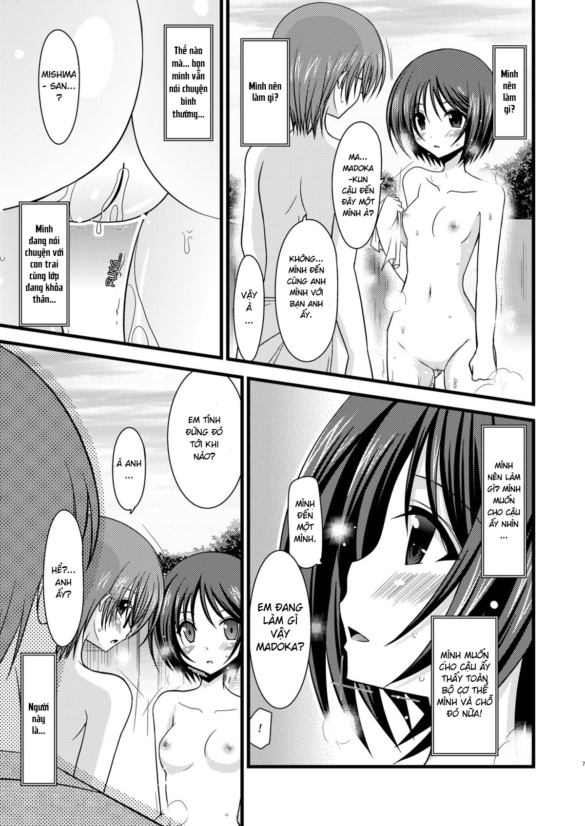 Đọc truyện hentai Cô gái thích khoả thân - Chap 2