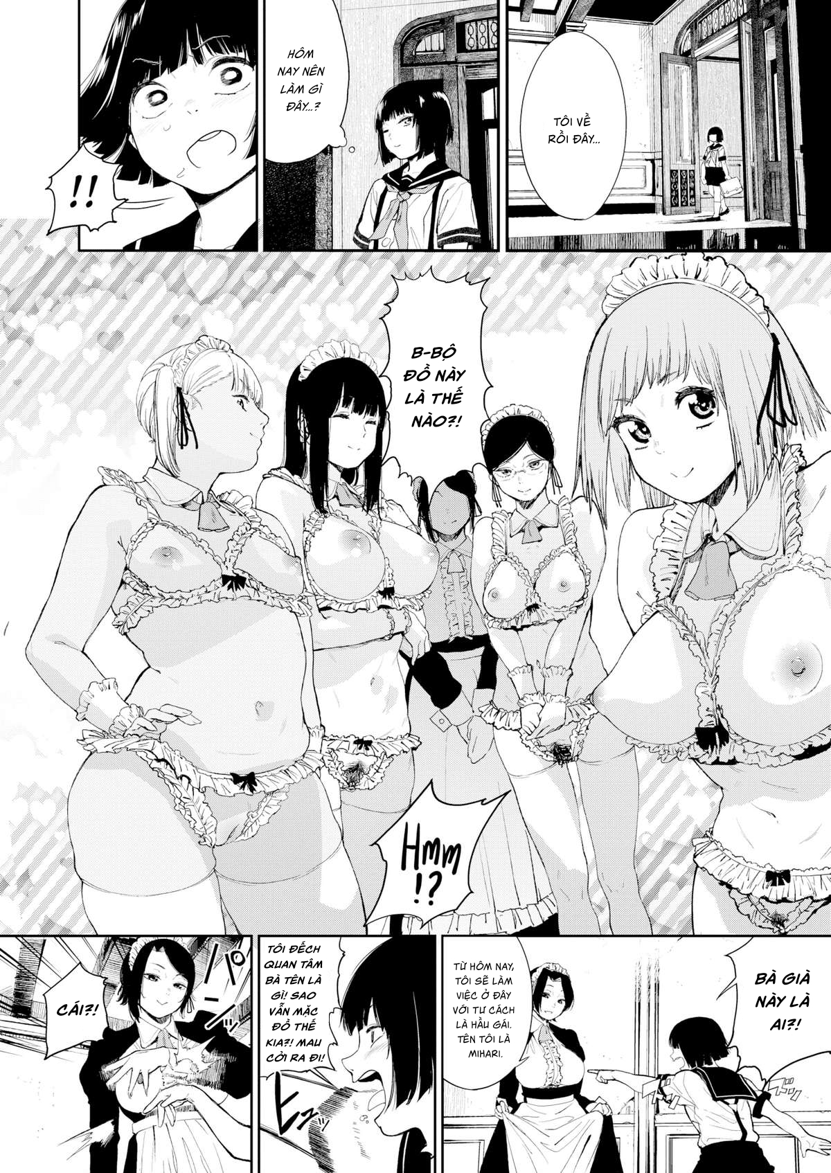 Đọc truyện hentai Vui cười và Gắt gỏng - Oneshot