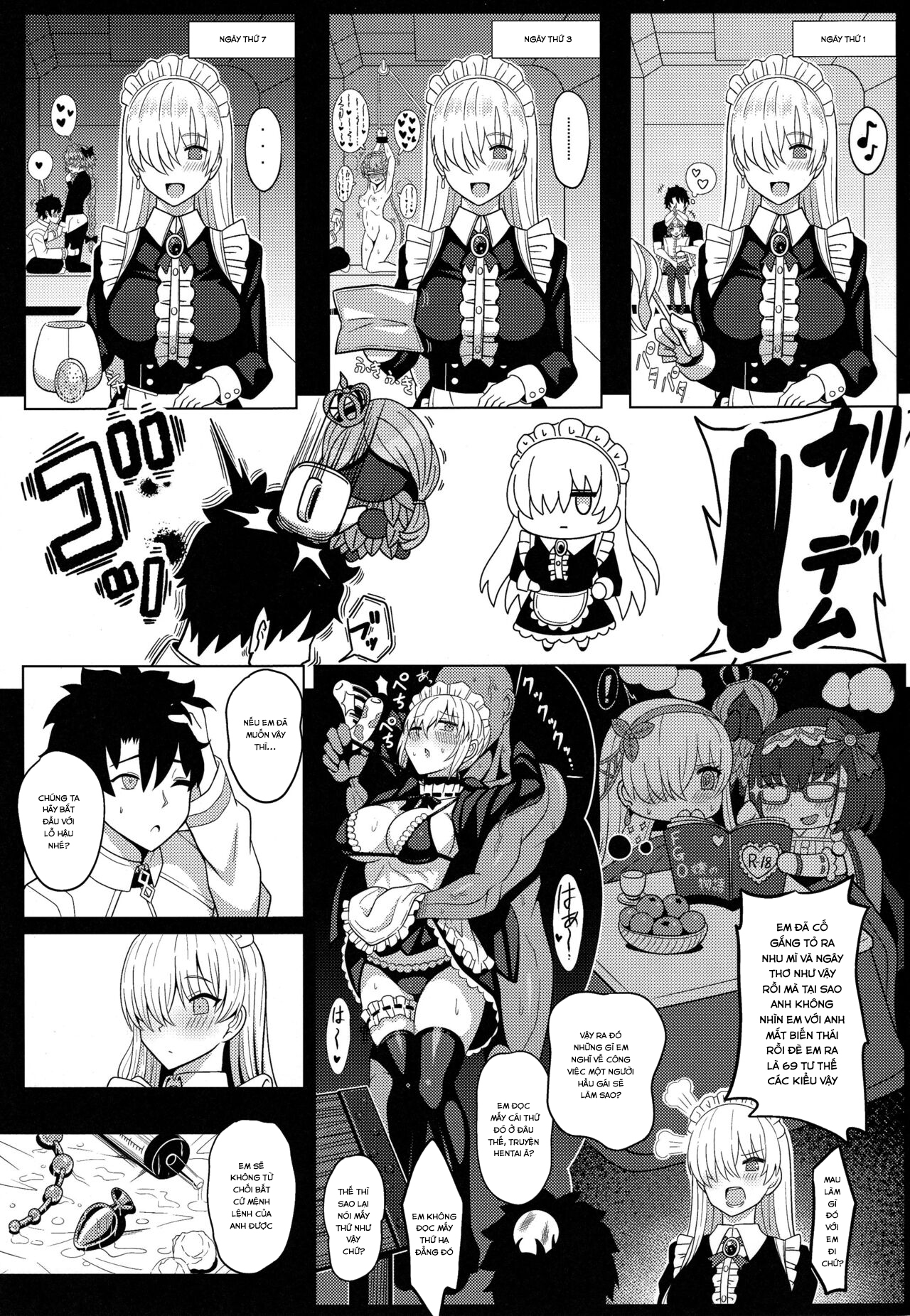 Đọc truyện hentai Suy luận-sama và số phận quả trứng G - Oneshot