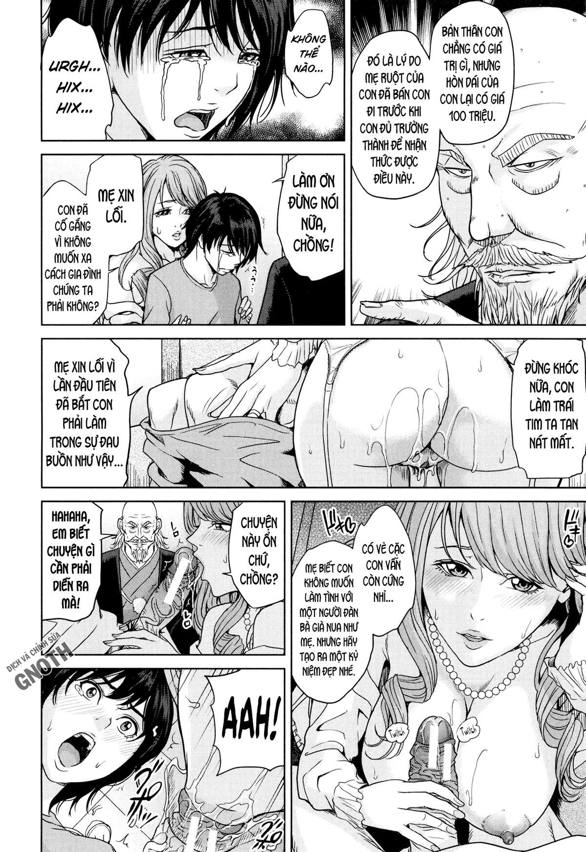 Đọc truyện hentai Quá trình sinh con của gia đình Amemiyakeno - Chap 1