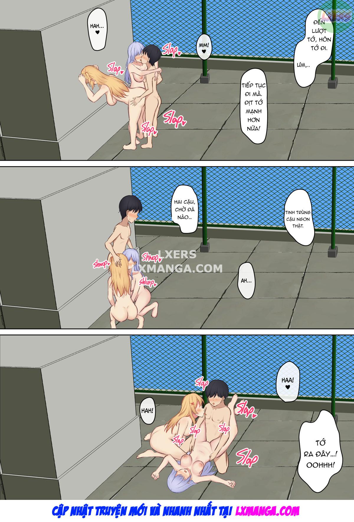Đọc truyện hentai Tôi gặp rắc rối mỗi ngày vì bị các nữ sinh trung học bắt nạt - Oneshot