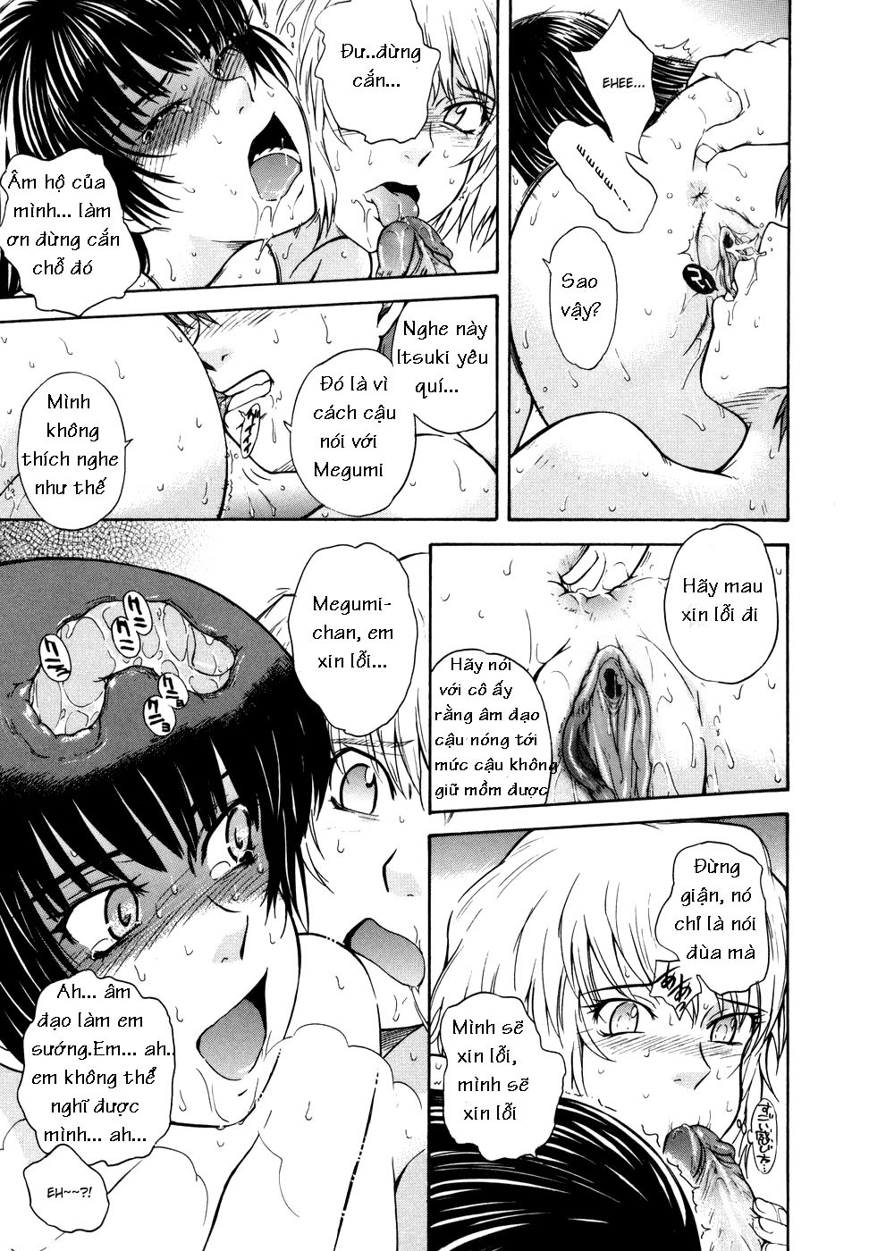 Đọc truyện hentai Cặp song sinh tình yêu - Chap 7