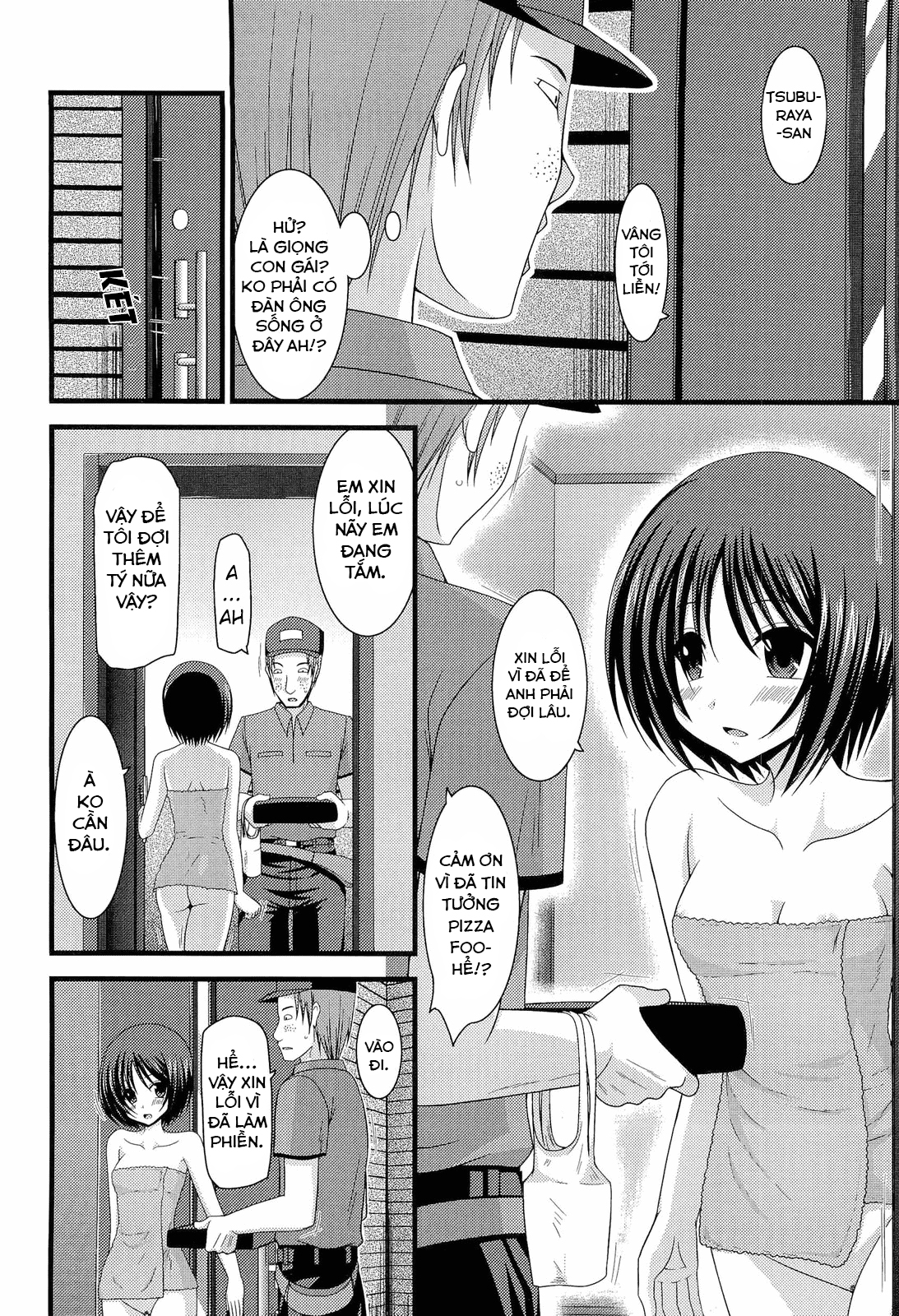 Đọc truyện hentai Cô gái thích khoả thân - Chap 8