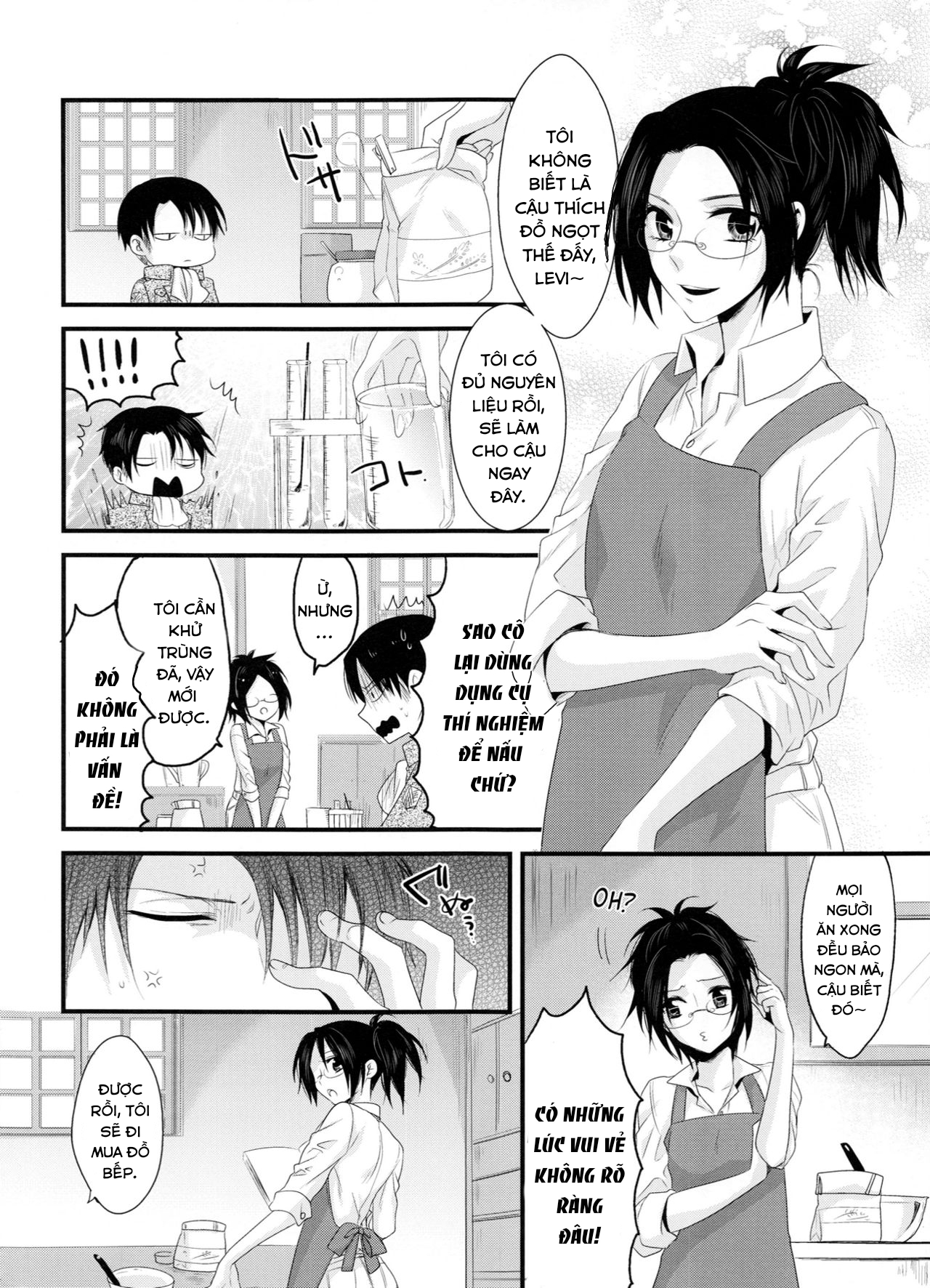 Đọc truyện hentai Candy Holic(Attack on Titan) - Oneshot