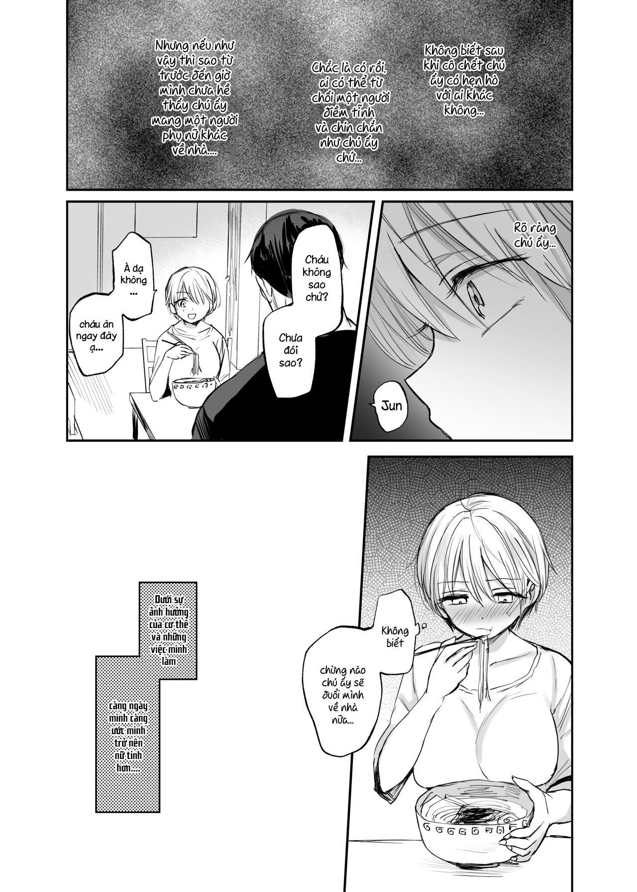Đọc truyện hentai Sau khi trở thành nữ, tôi và chú... - Oneshot