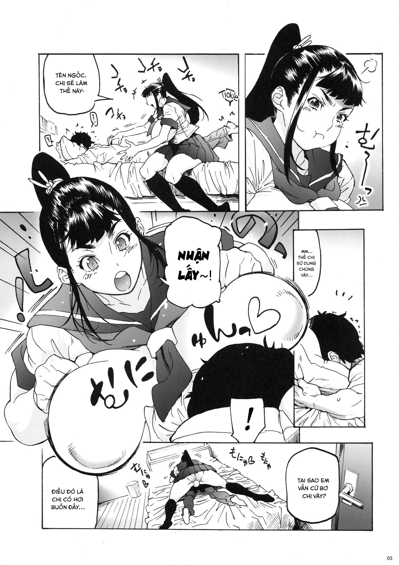 Đọc truyện hentai Bạn thời thơ ấu của tôi là một cô nàng buộc tóc đuôi ngựa - Chap 2