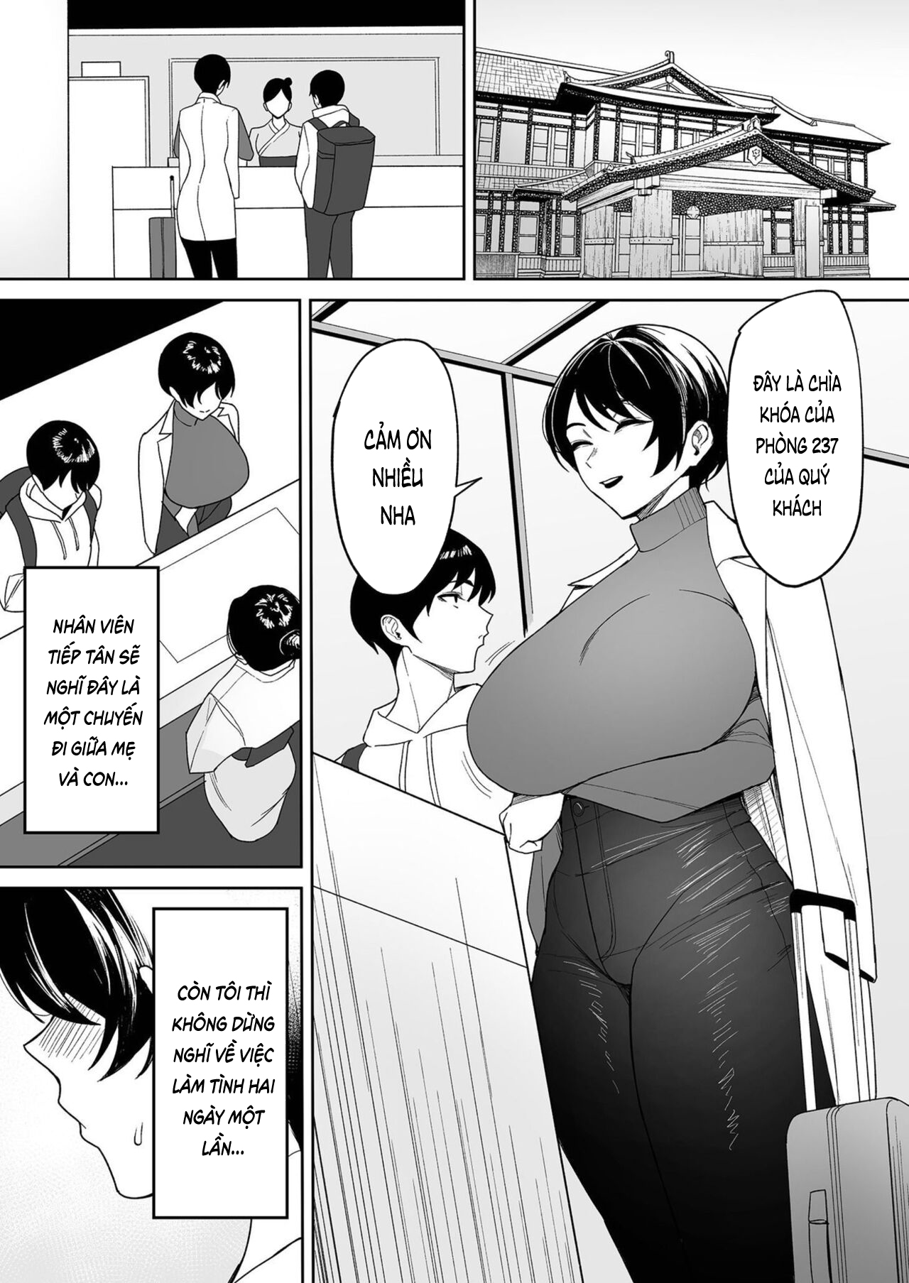 Đọc truyện hentai Mẹ chồng, con là của con Chap 3