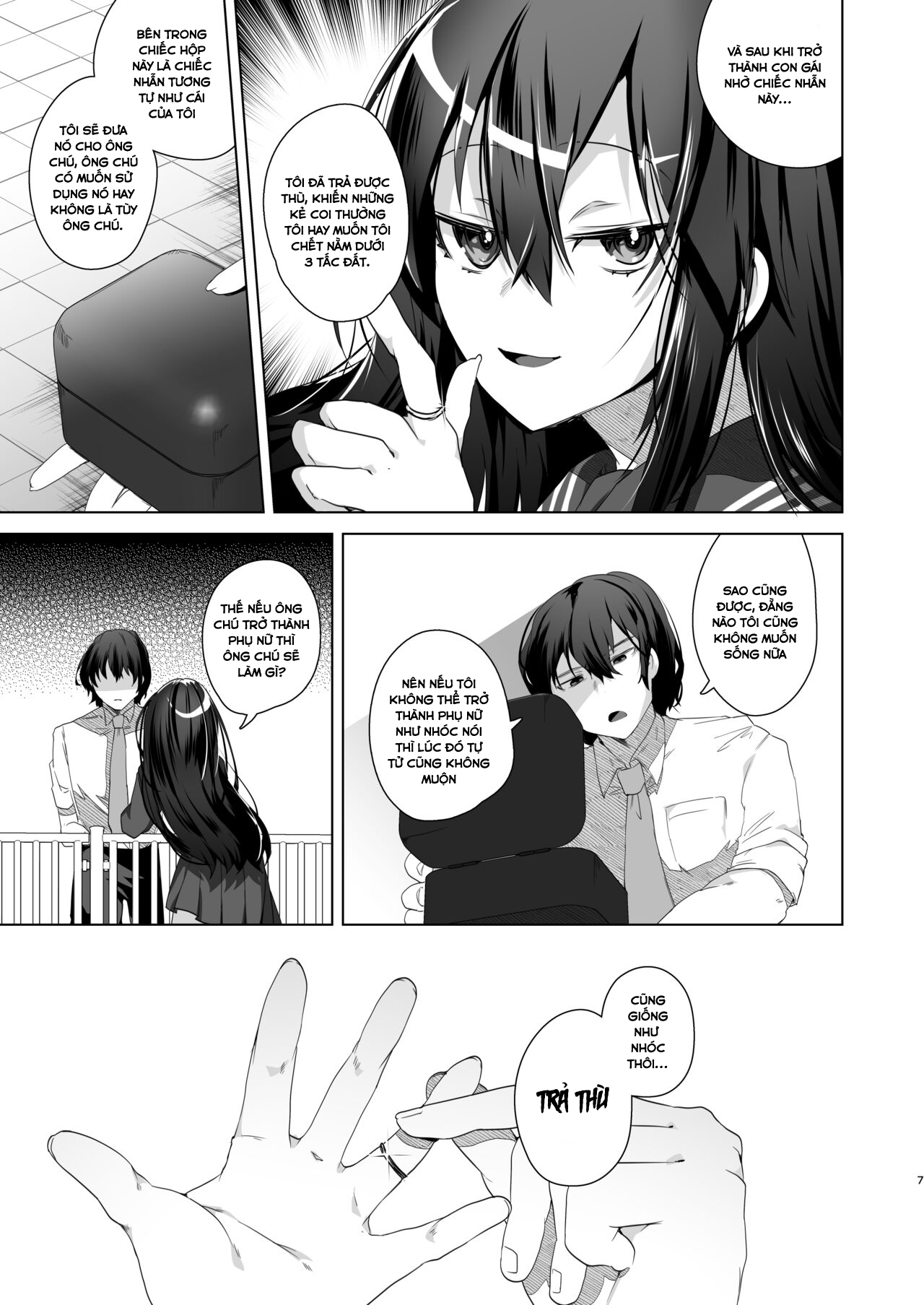 Đọc truyện hentai Trở thành con gái và trả thù 2 - Oneshot