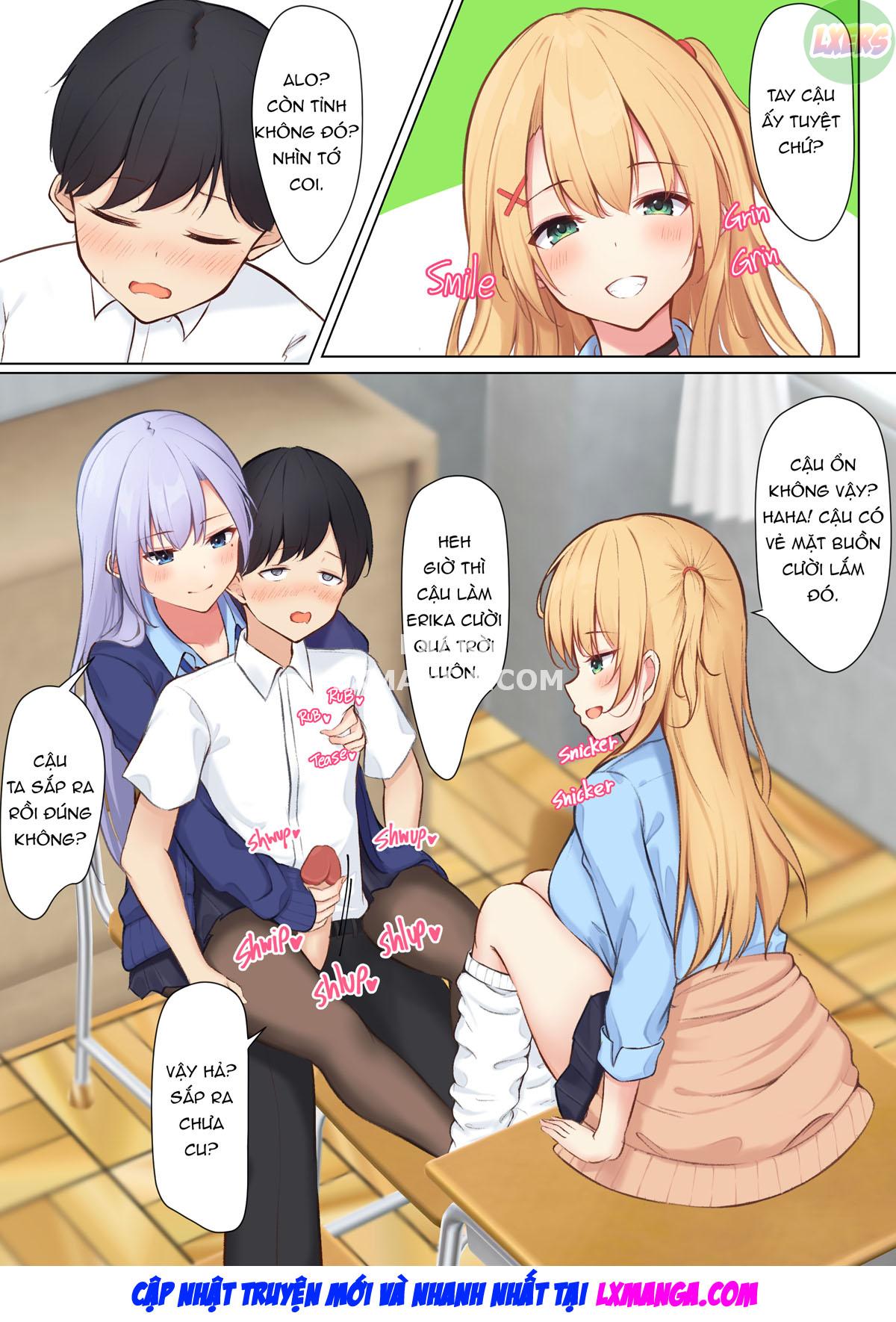 Đọc truyện hentai Tôi gặp rắc rối mỗi ngày vì bị các nữ sinh trung học bắt nạt - Oneshot