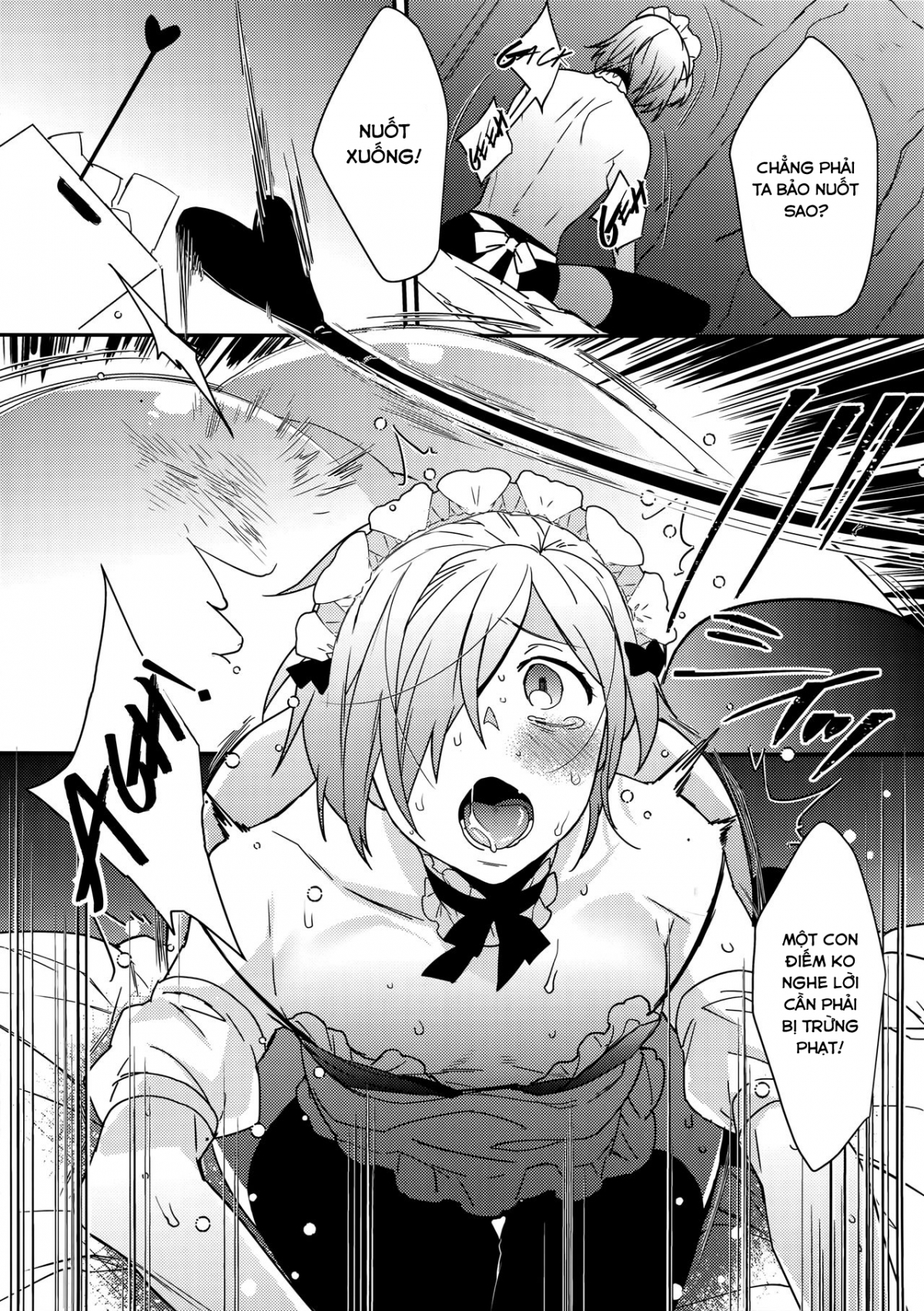Đọc truyện hentai Dokidoki Mesu Ochi Gohoushi Challenge - Chap 1