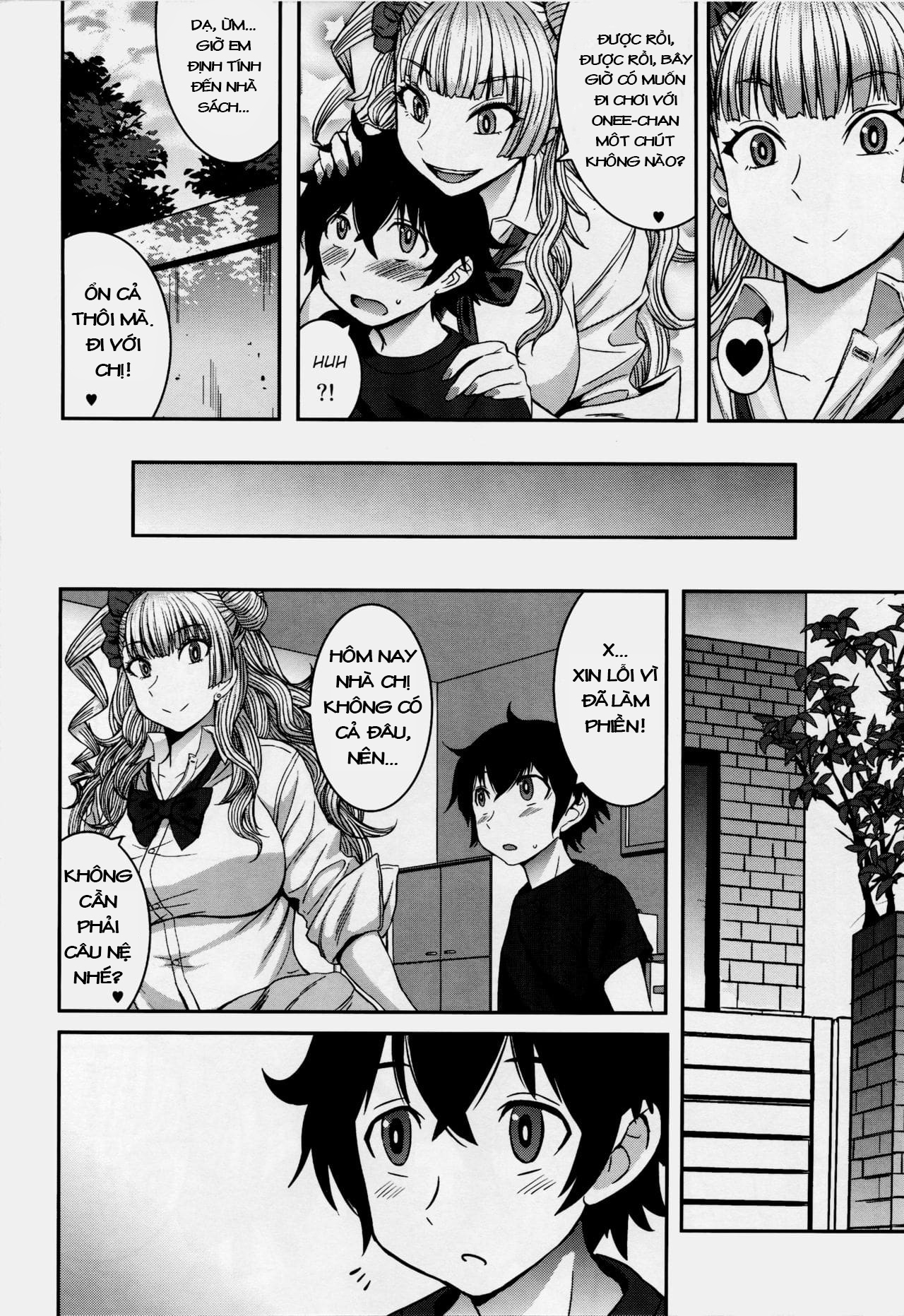 Đọc truyện hentai Cậu Bé May Mắn Và Cô Chị Qua Đường Dú To Dâm Đãng! - Oneshot