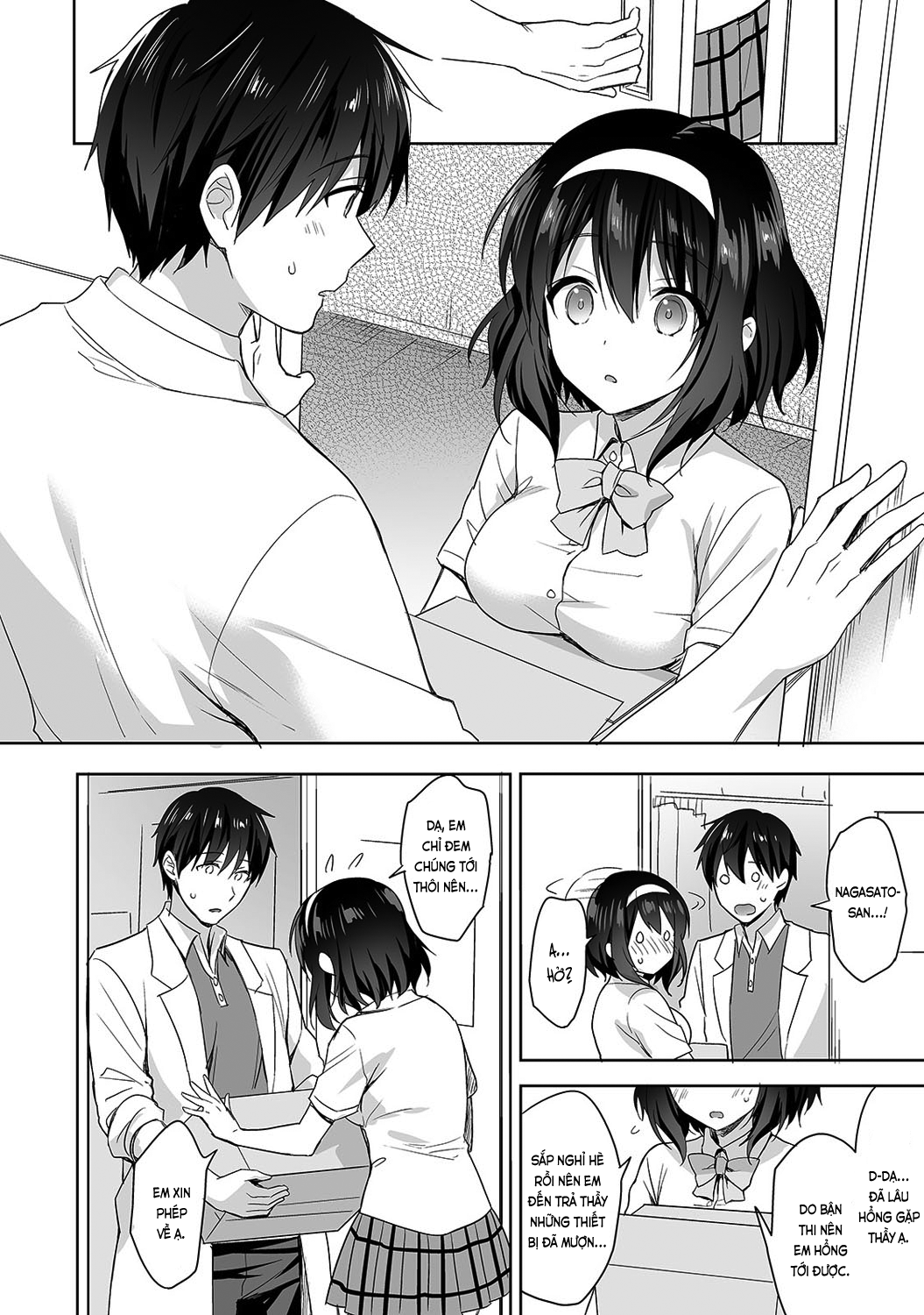 Đọc truyện hentai Nagasato-san khéo léo và ngọt ngào ~ Vỗ về trong phòng y tế!~ - Ch. 4