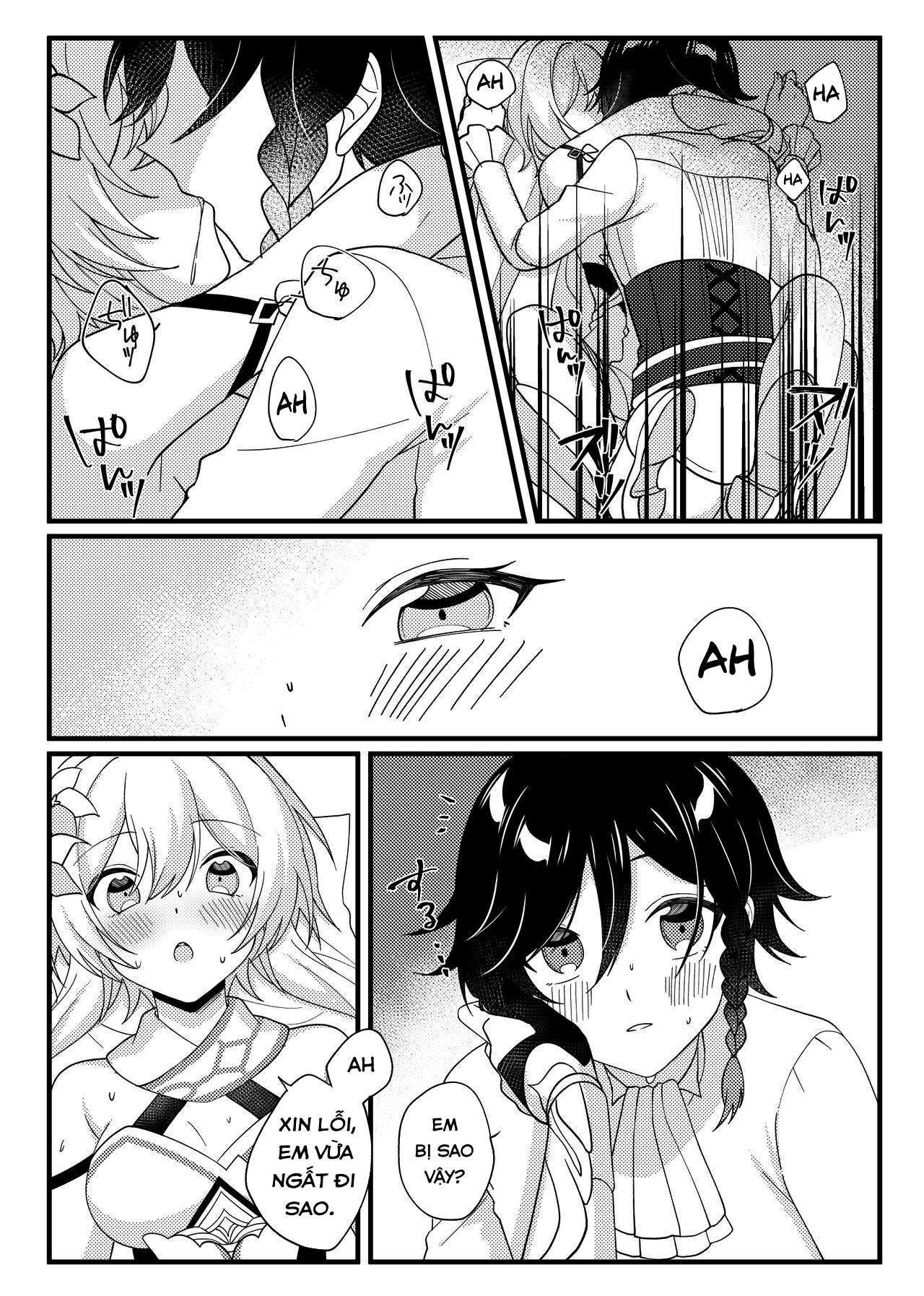 Đọc truyện hentai Sự nóng lên đến cốt lõi - Oneshot