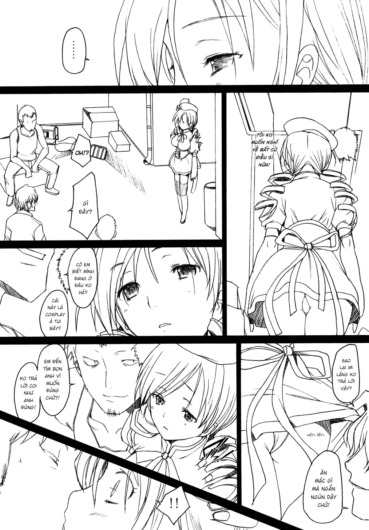 Đọc truyện hentai Lạc vào ổ dâm tặc - Oneshot