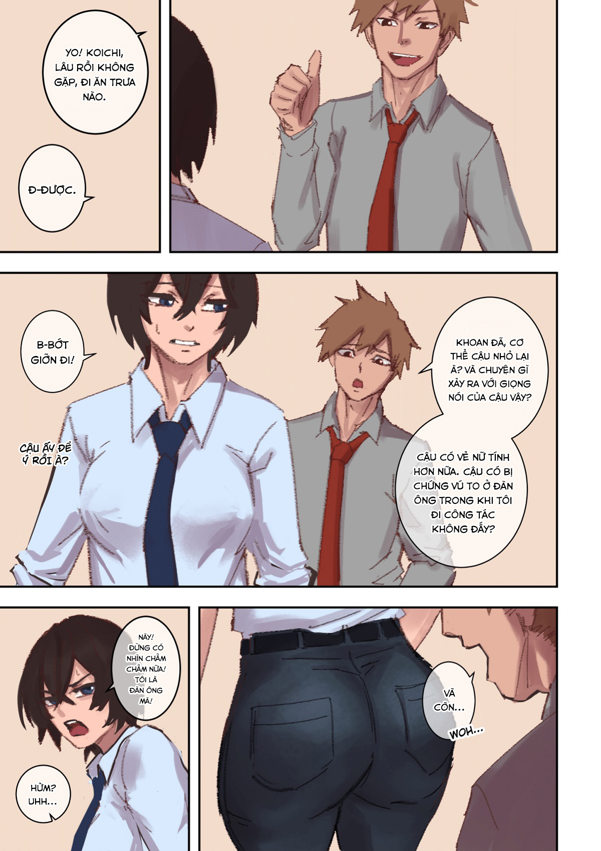 Đọc truyện hentai Thay thế thư ký - Oneshot