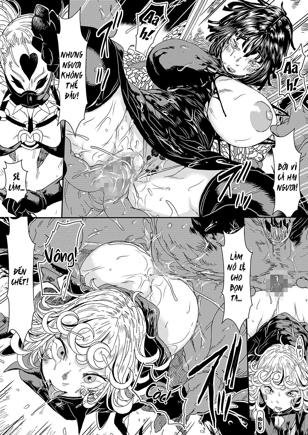 Đọc truyện hentai Hai chị em thua cuộc trước chiến binh bí ẩn - Bantumlum