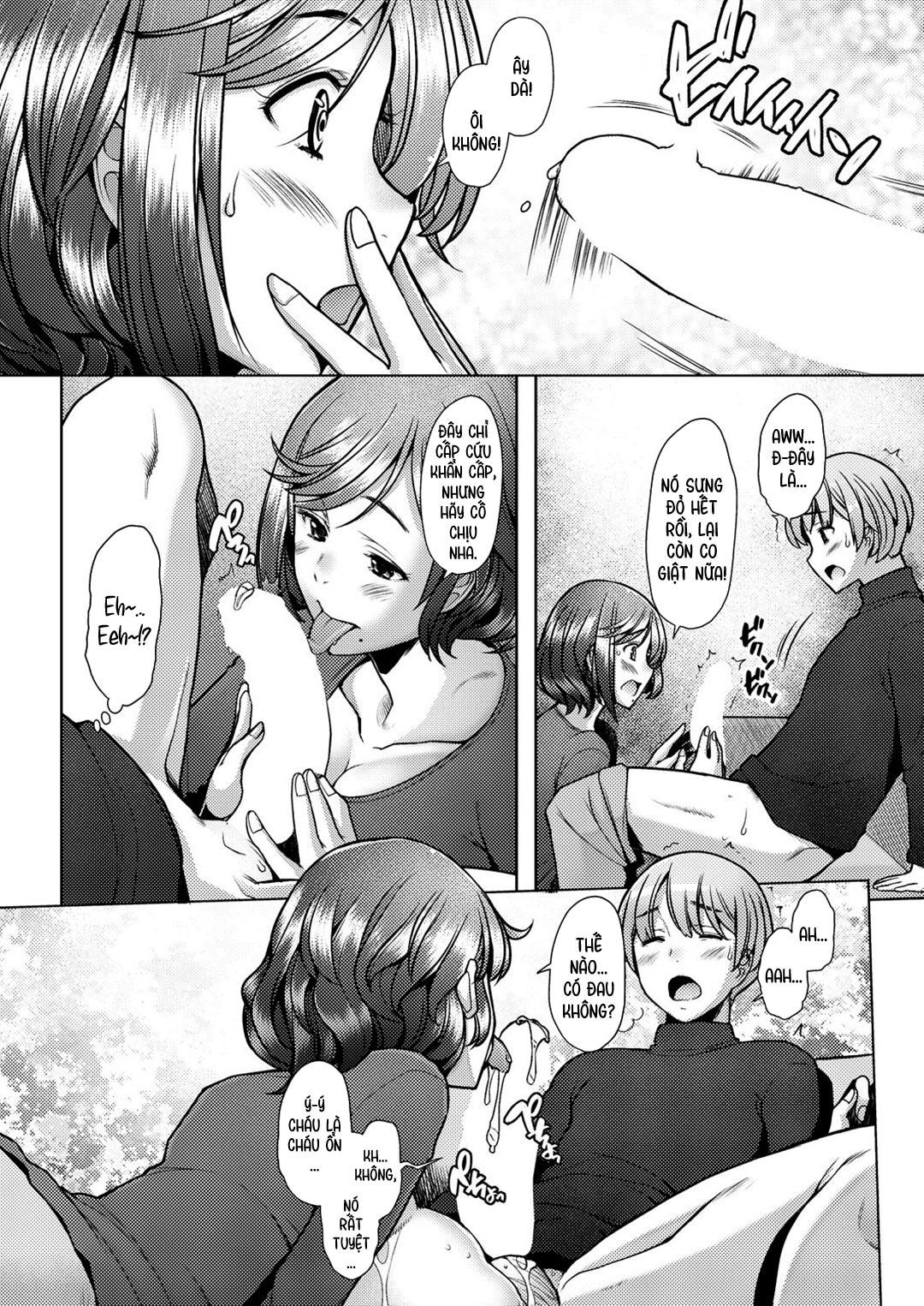Đọc truyện hentai Người mẹ hàng xóm là bạn tình của tôi - Oneshot