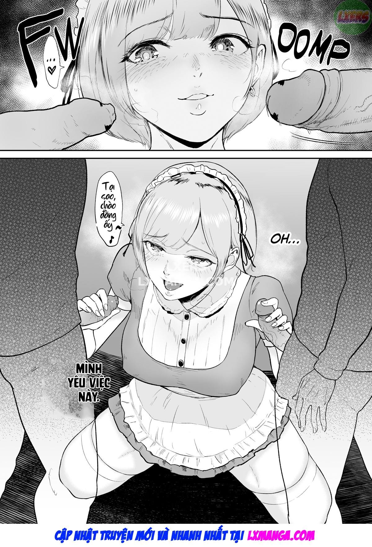 Đọc truyện hentai Bí mật kinh doanh dâm đãng của cô hầu gái tại quán cà phê - Oneshot