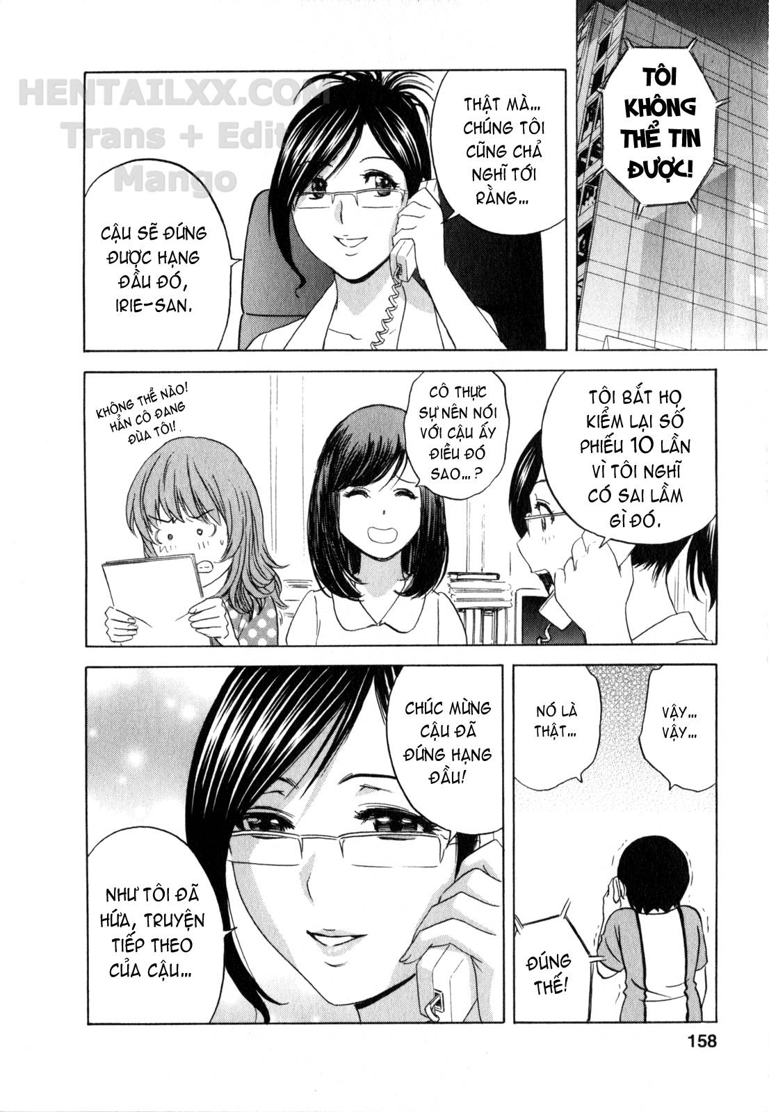 Đọc truyện hentai Life With Married Women Just Like A Manga - Chap 19