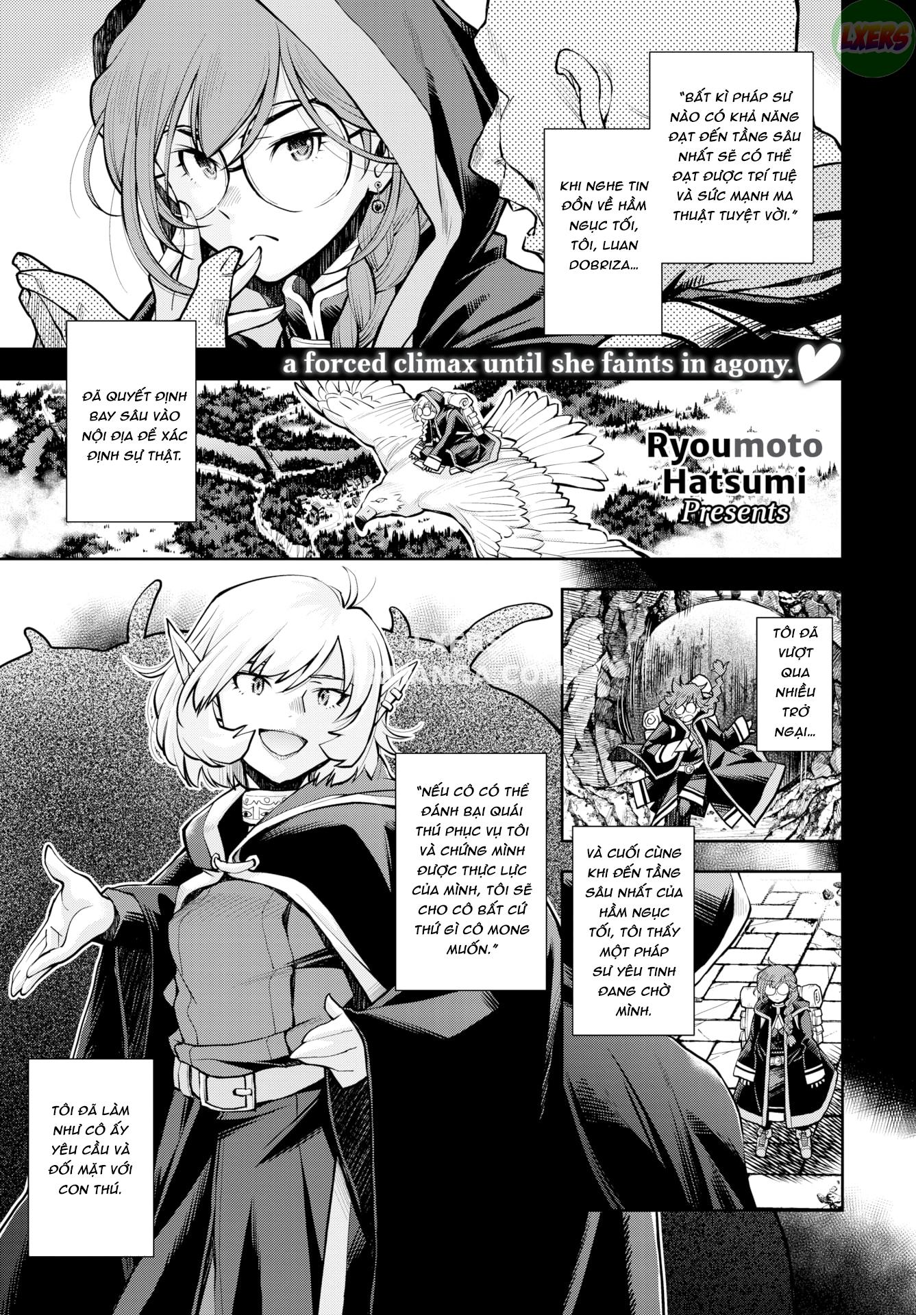 Đọc truyện hentai Có một mê cung mà một nữ hiền nhân không thể trốn thoát cho đến khi cô ấy đánh bại các xúc tu - Oneshot