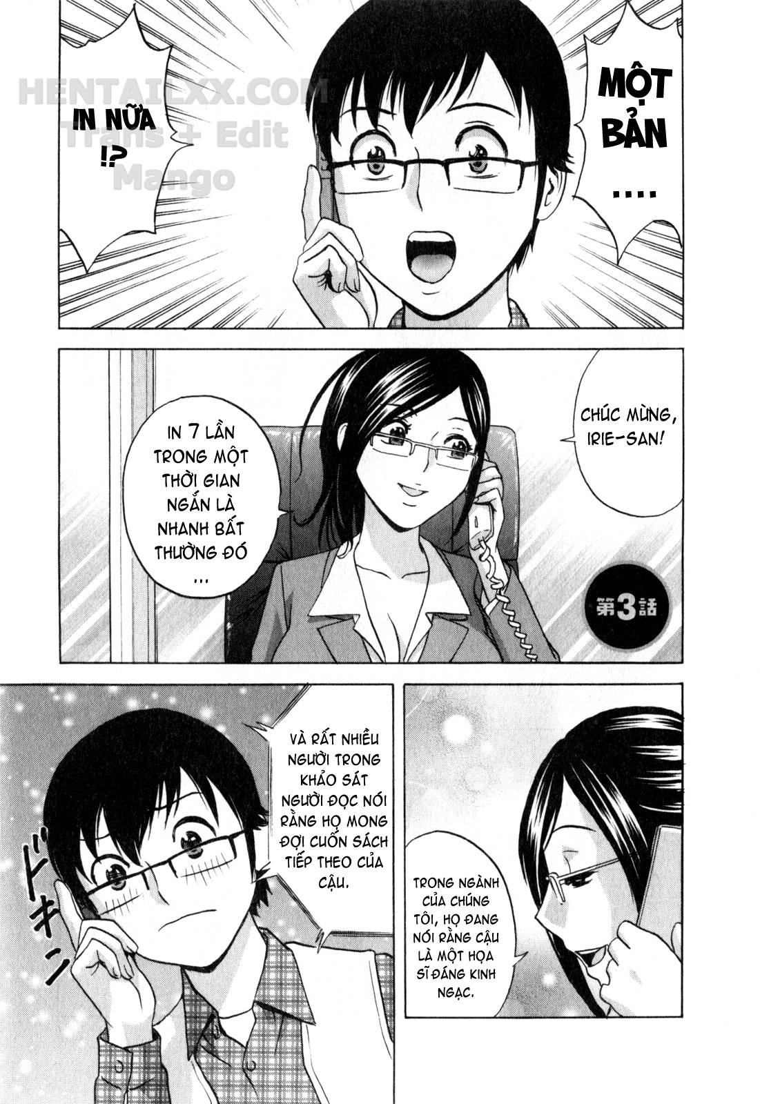Đọc truyện hentai Life With Married Women Just Like A Manga - Chap 22