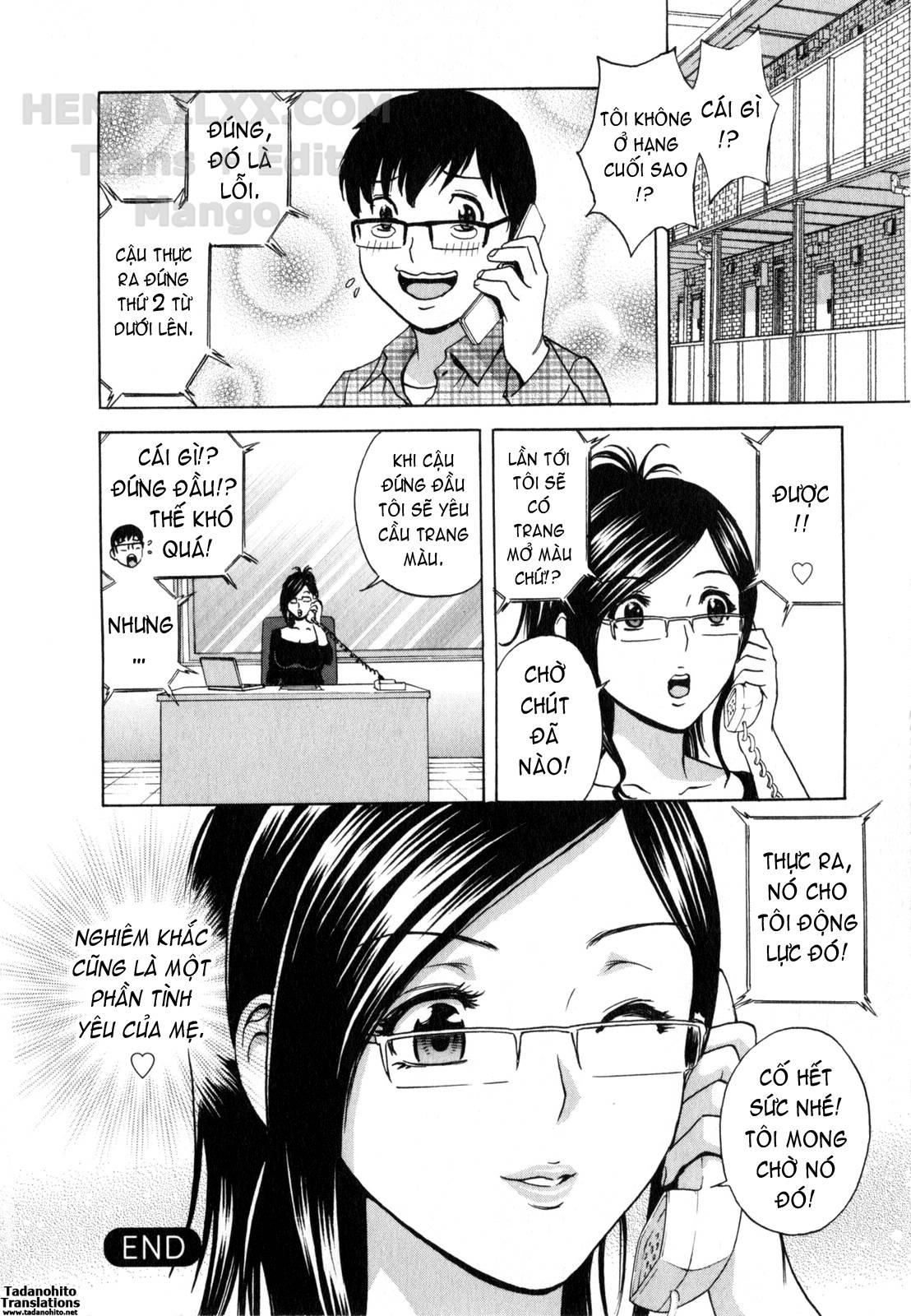 Đọc truyện hentai Life With Married Women Just Like A Manga - Chap 14