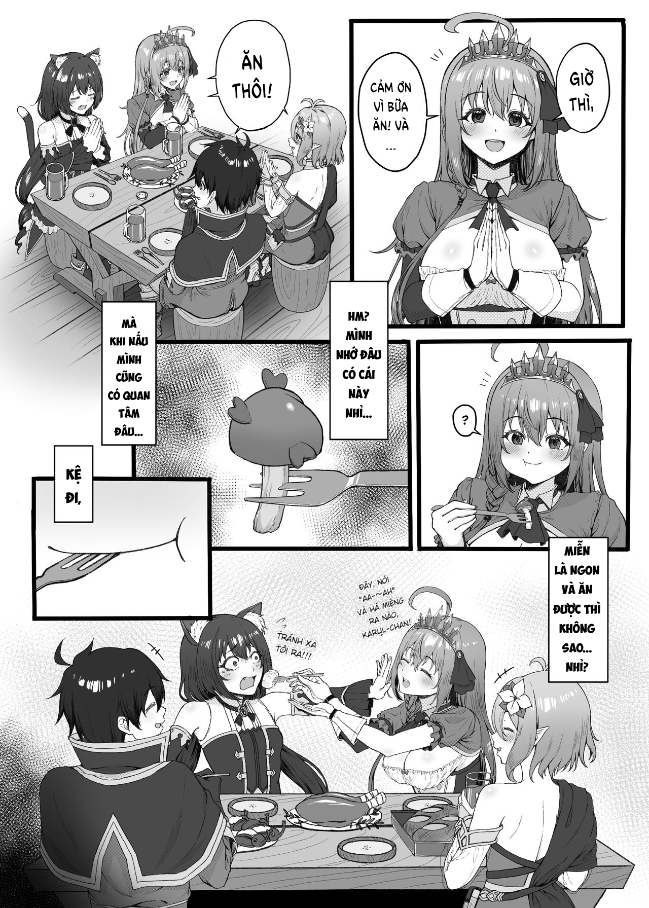Đọc truyện hentai Pecorine không chịu nổi nữa! - Oneshot