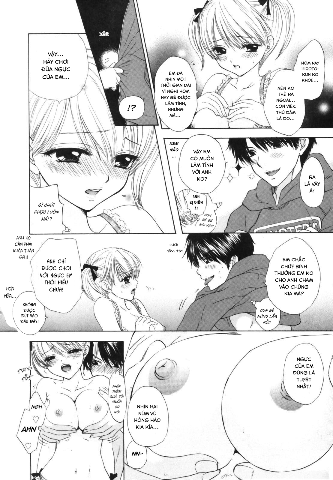Đọc truyện hentai Cuộc đào thoát vĩ đại - Chap 4 hiroto bị sốt