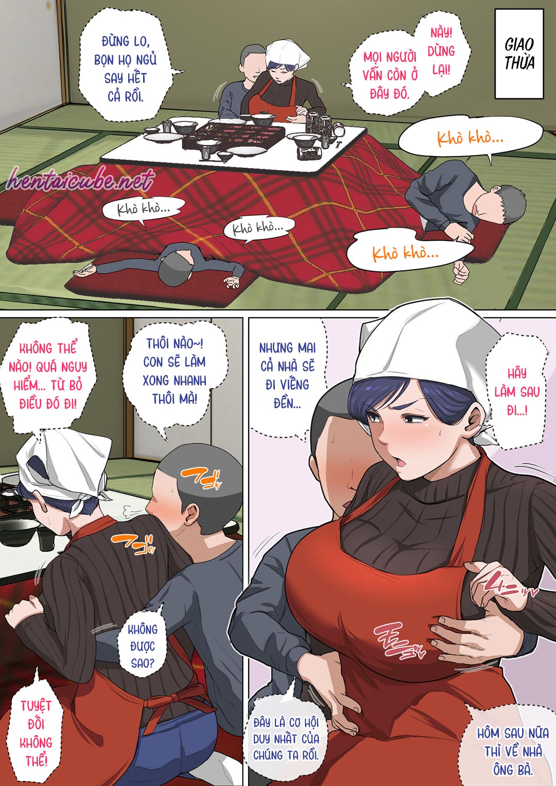 Đọc truyện hentai Lỗ của mẹ làm tôi cứng - Chap 1: Đón năm mới cùng mẹ