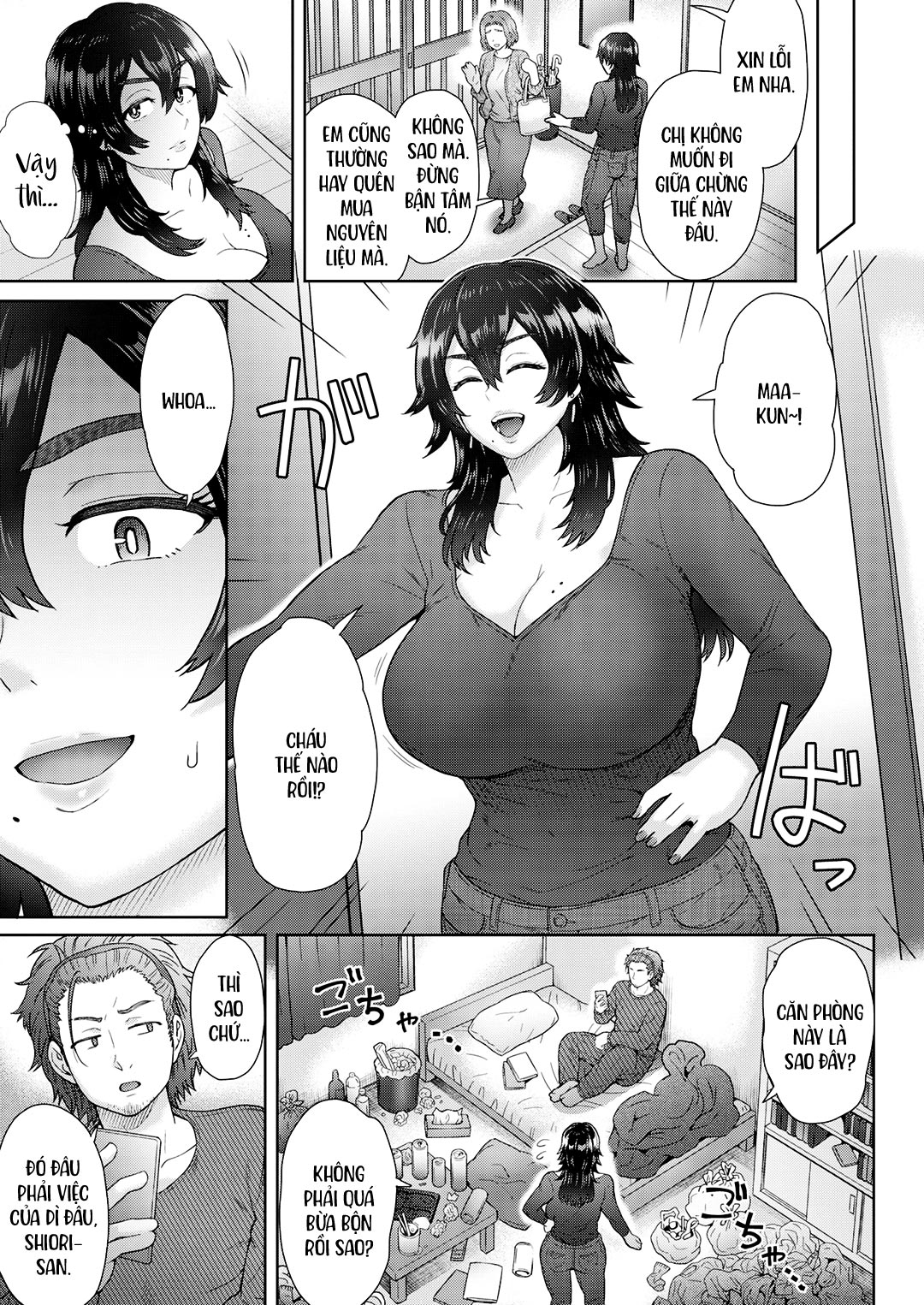 Đọc truyện hentai Dì tôi có một tài khoản bí mật - Oneshot