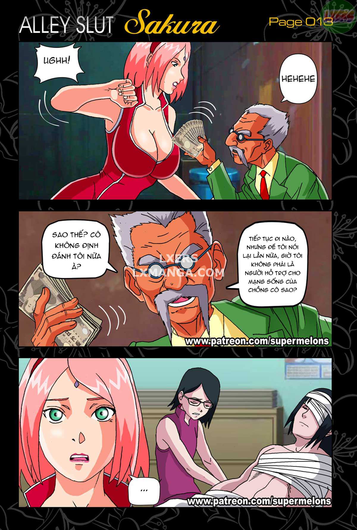 Đọc truyện hentai Ngõ Con Đĩ Sakura Chap 1