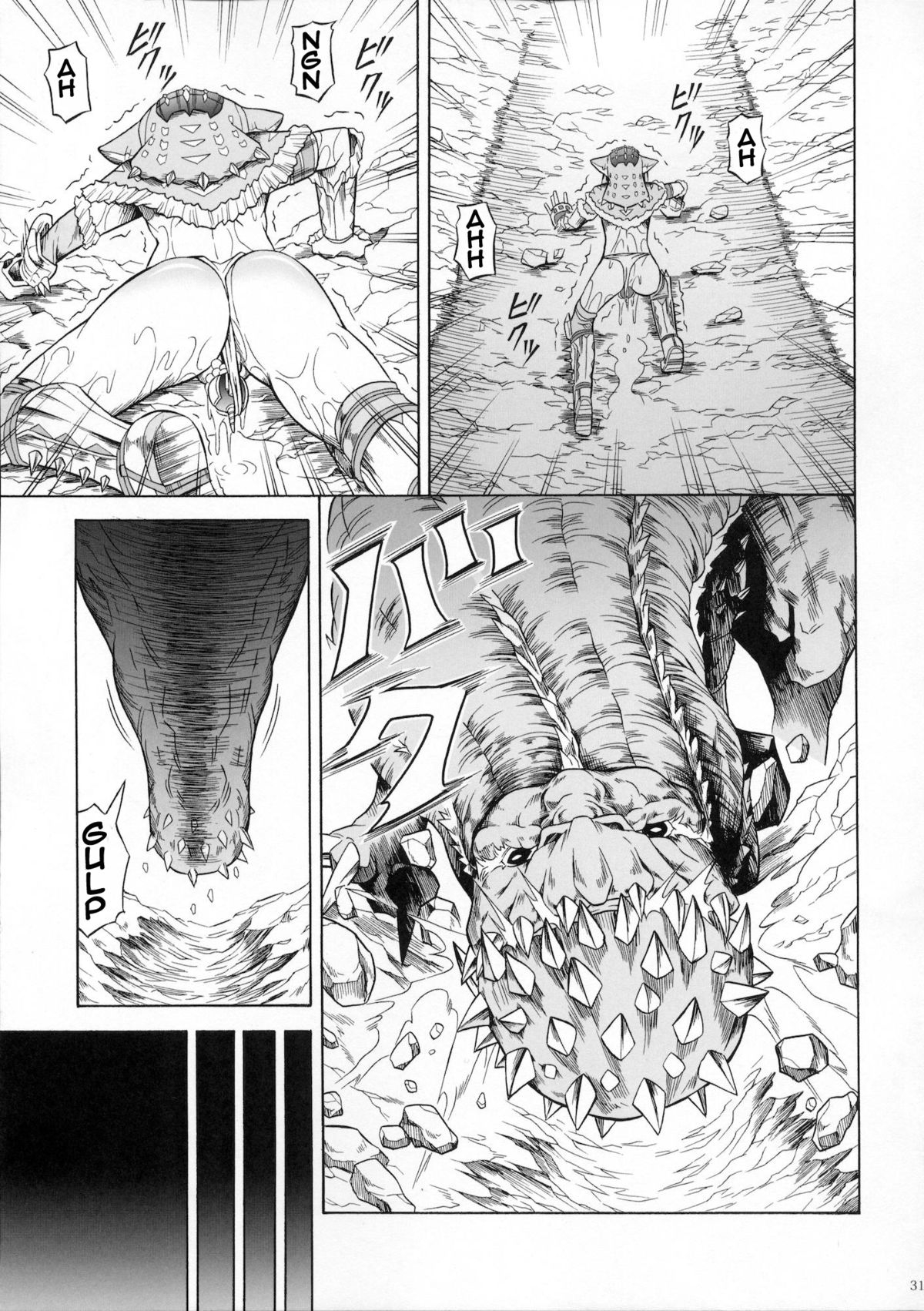 Đọc truyện hentai Thợ săn đơn độc no Seitai 3 - Oneshot Full