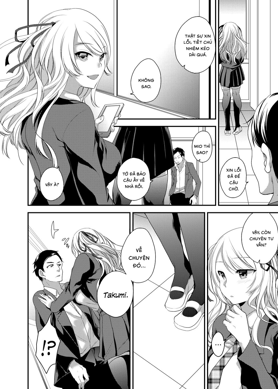 Đọc truyện hentai Netorase Bitch ~Kareshi No Tame Ni Hoka No Otoko De Ikikuruu Joshikousei.~ - Oneshot