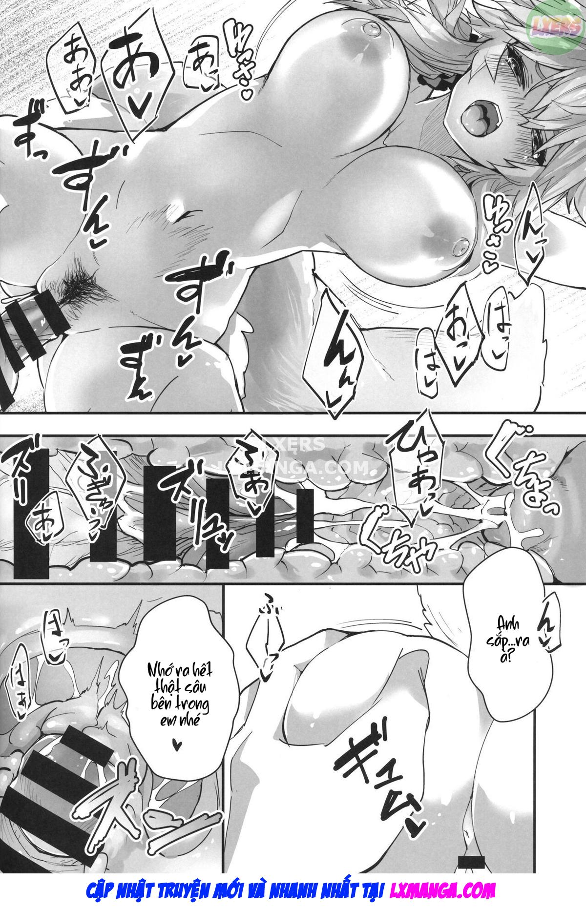 Đọc truyện hentai The Sun! The Beach! Beachside Tamamo-Chan - Oneshot