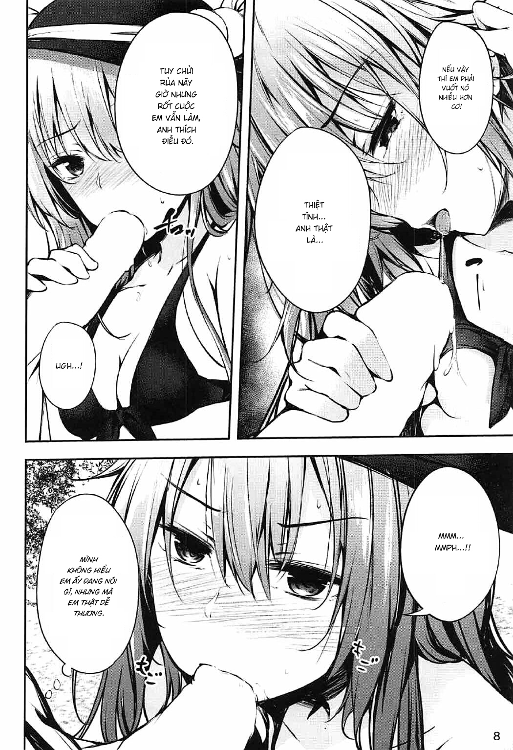 Đọc truyện hentai Tenshi Onee-chan 2 Makasenasai! (Touhou Project) - Oneshot
