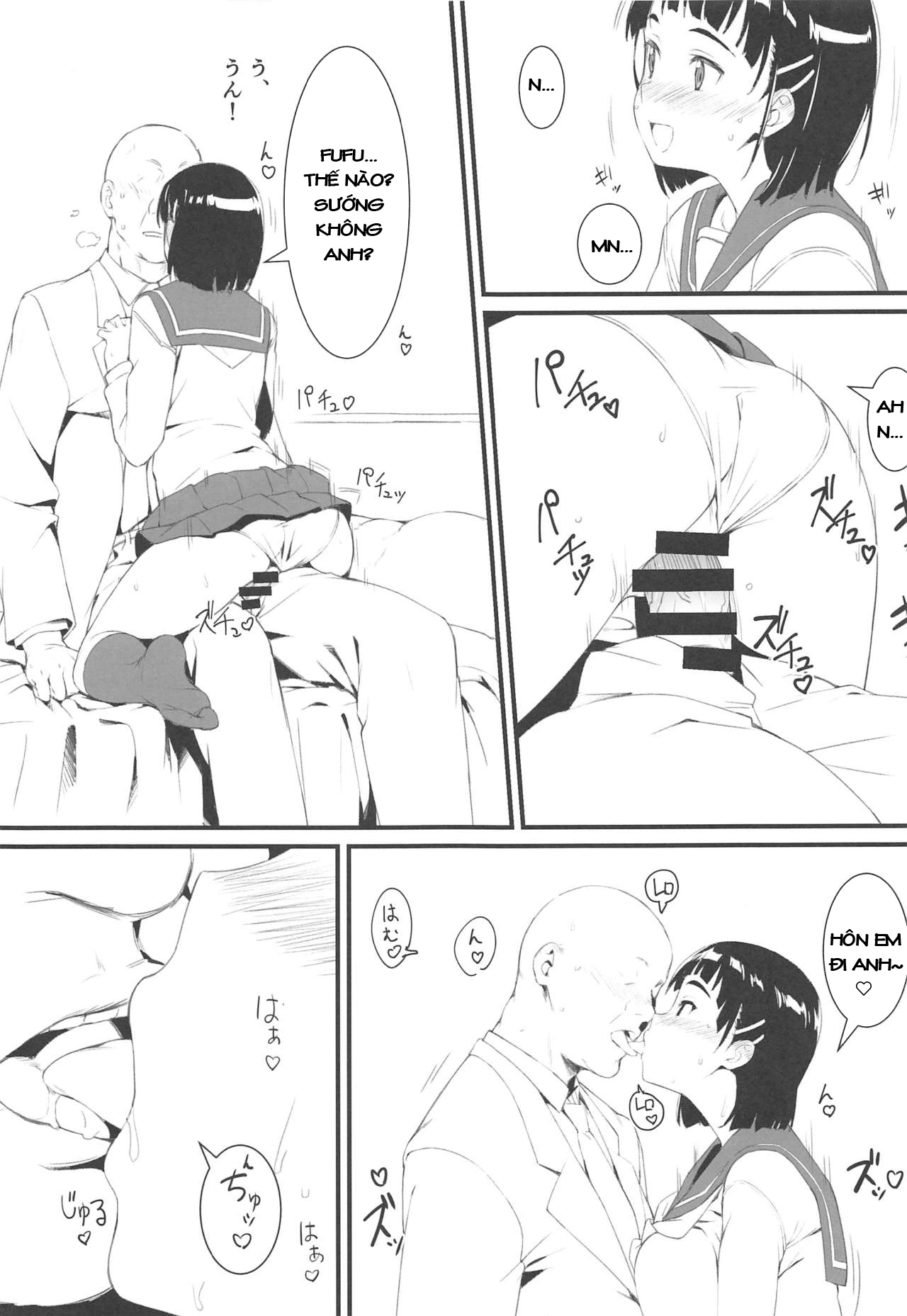 Đọc truyện hentai Suguha và ông chú đẹp zai~ - Chap 1: Khách sạn cùng Sugu~