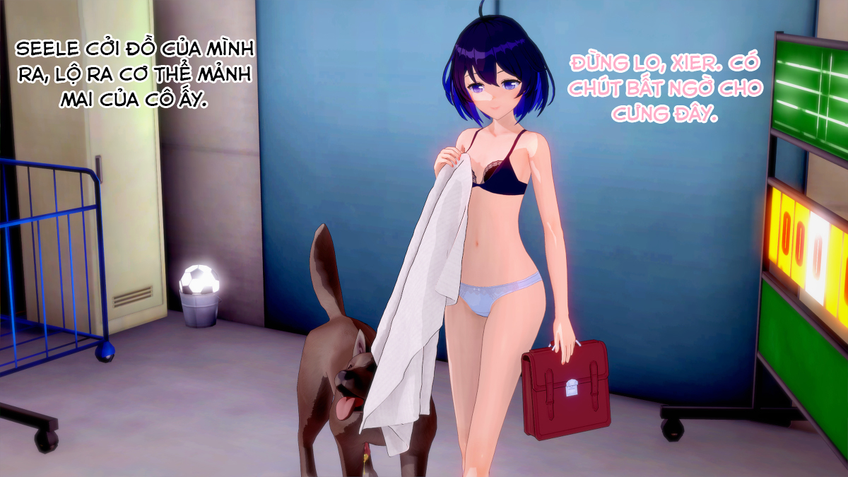 Đọc truyện hentai Mèo con và chó - Oneshot
